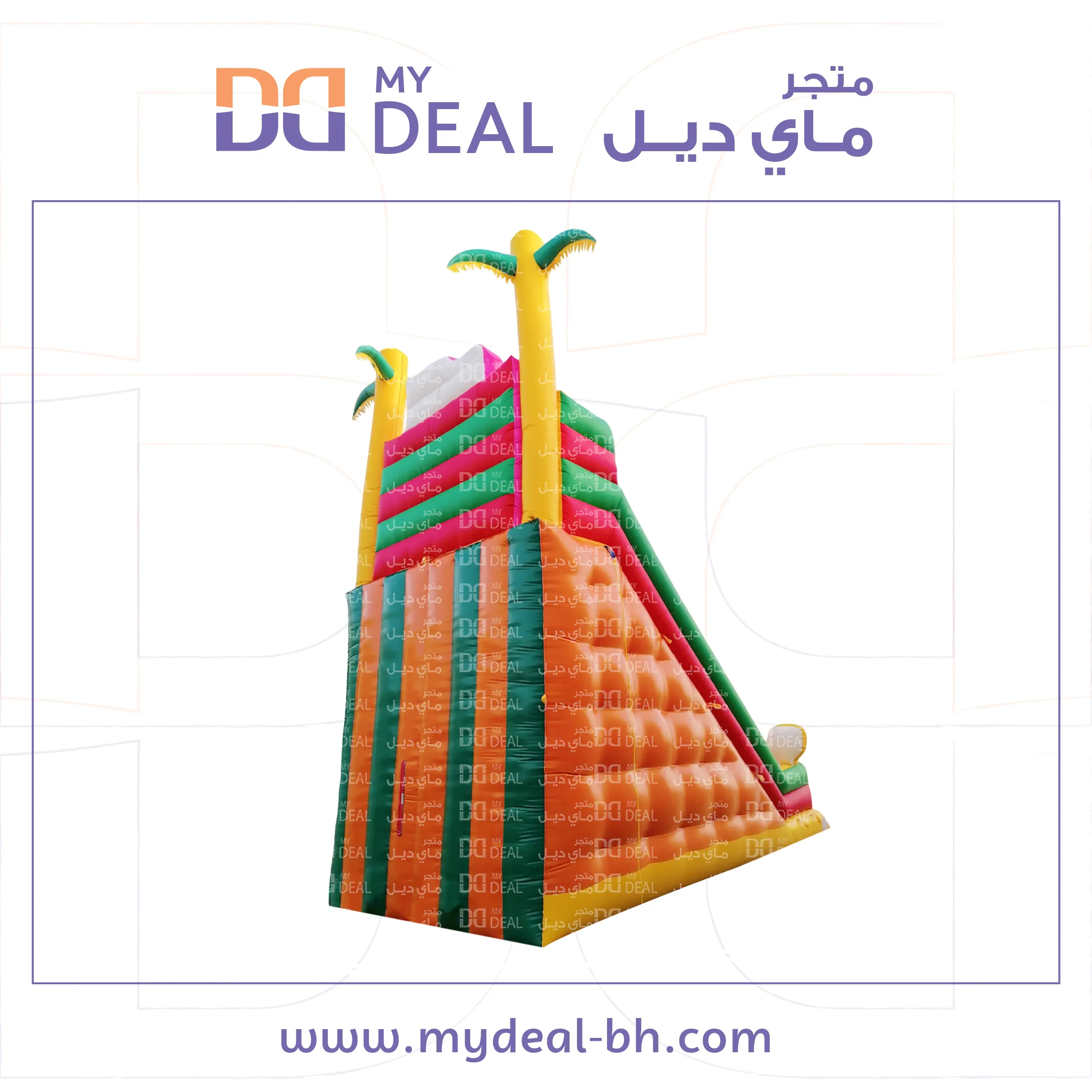 زحليقه هوائية توم وجيري الطول 9 متر العرض 4.50 متر ارتفاع 9 متر