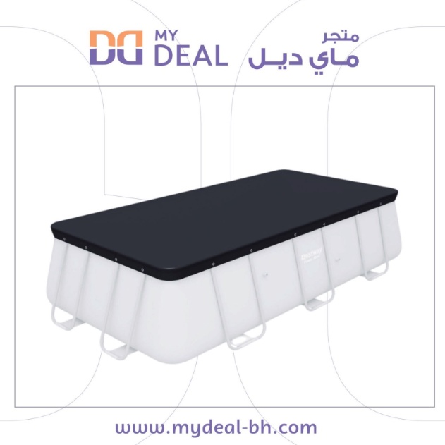غطاء مسابح أعمدة مستطيل 