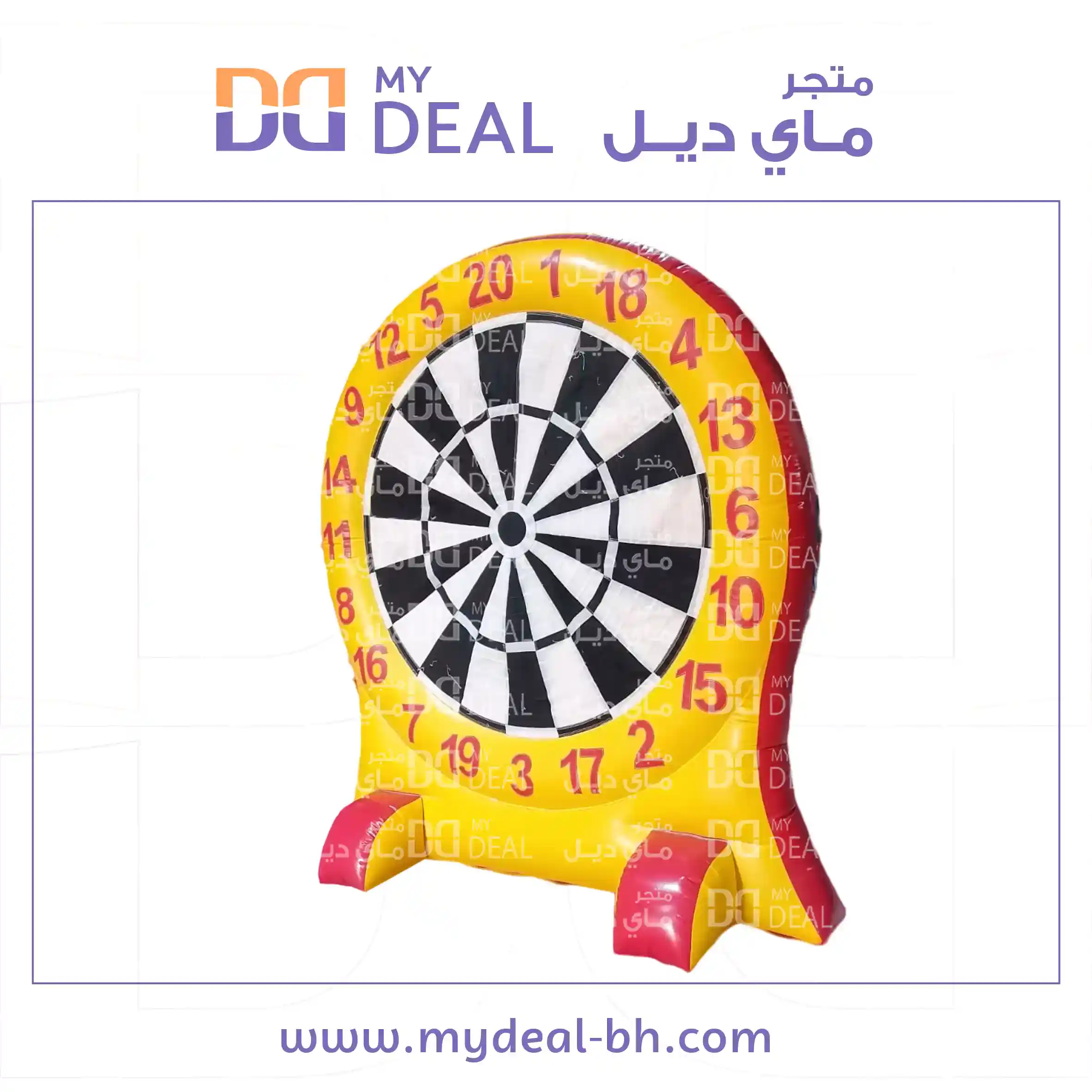 لعبة كرات اللاصقة مع كور ٤ متر  × ٤ متر