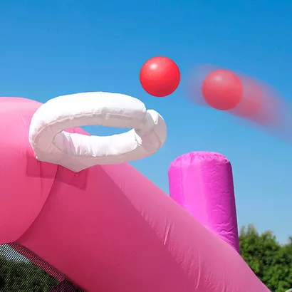 هابي هوب Happy Hop هابي هوب | نطيطة مع زحليقة هوائية بيت الأميرات