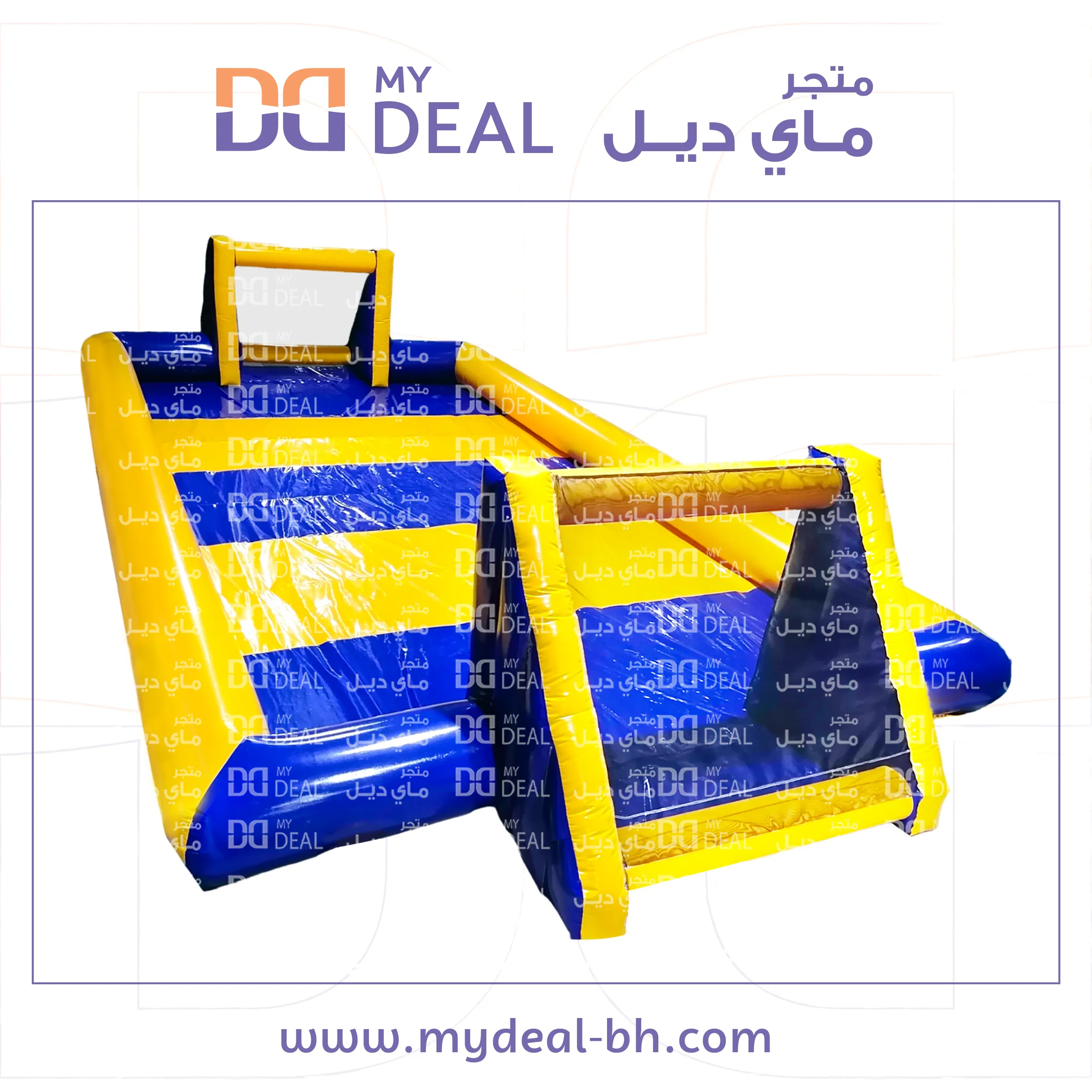 ملعب صابوني مع اقوال الطول ١٢ متر العرض ٦ متر