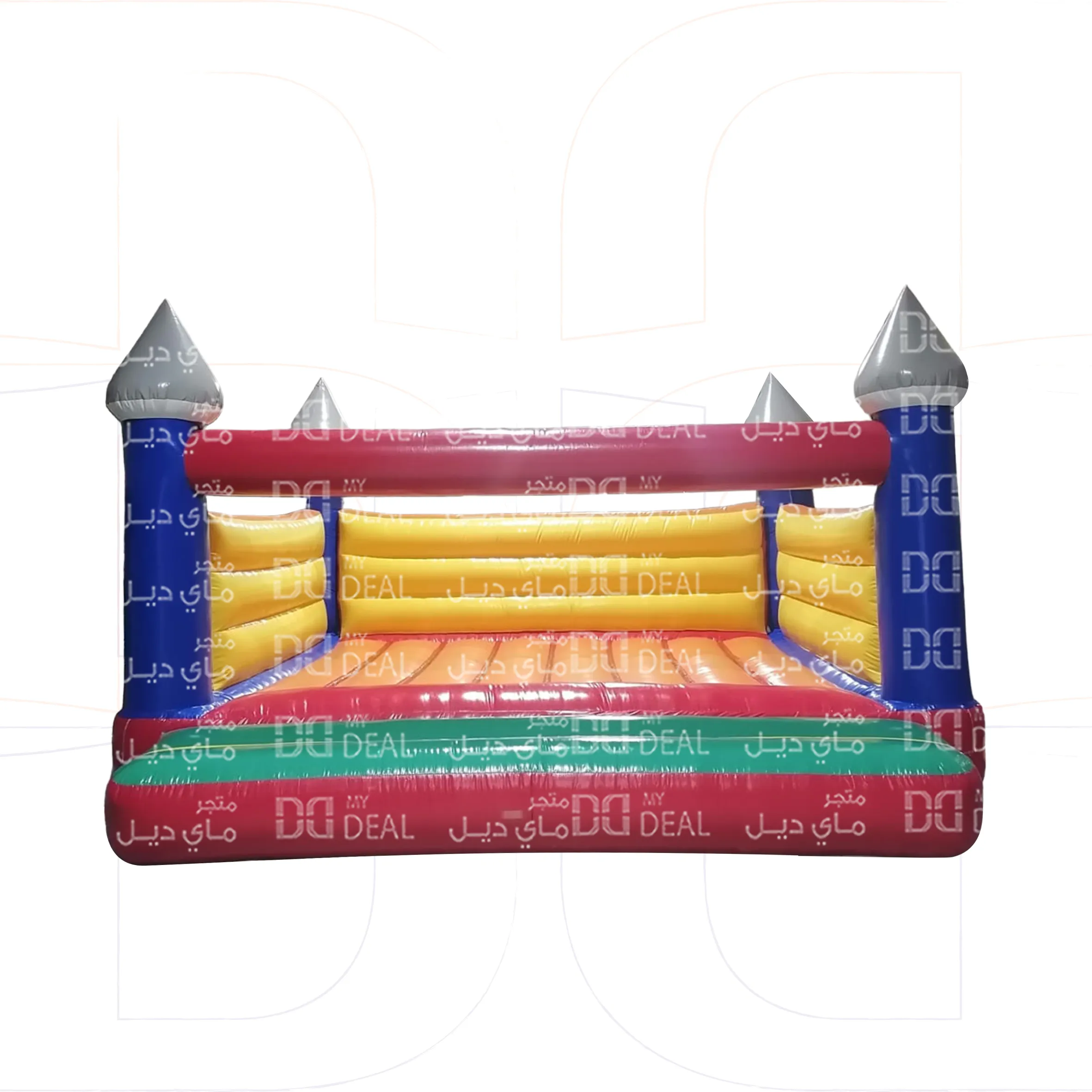 نطيطة هوائية مع درج كبير 6*5 متر