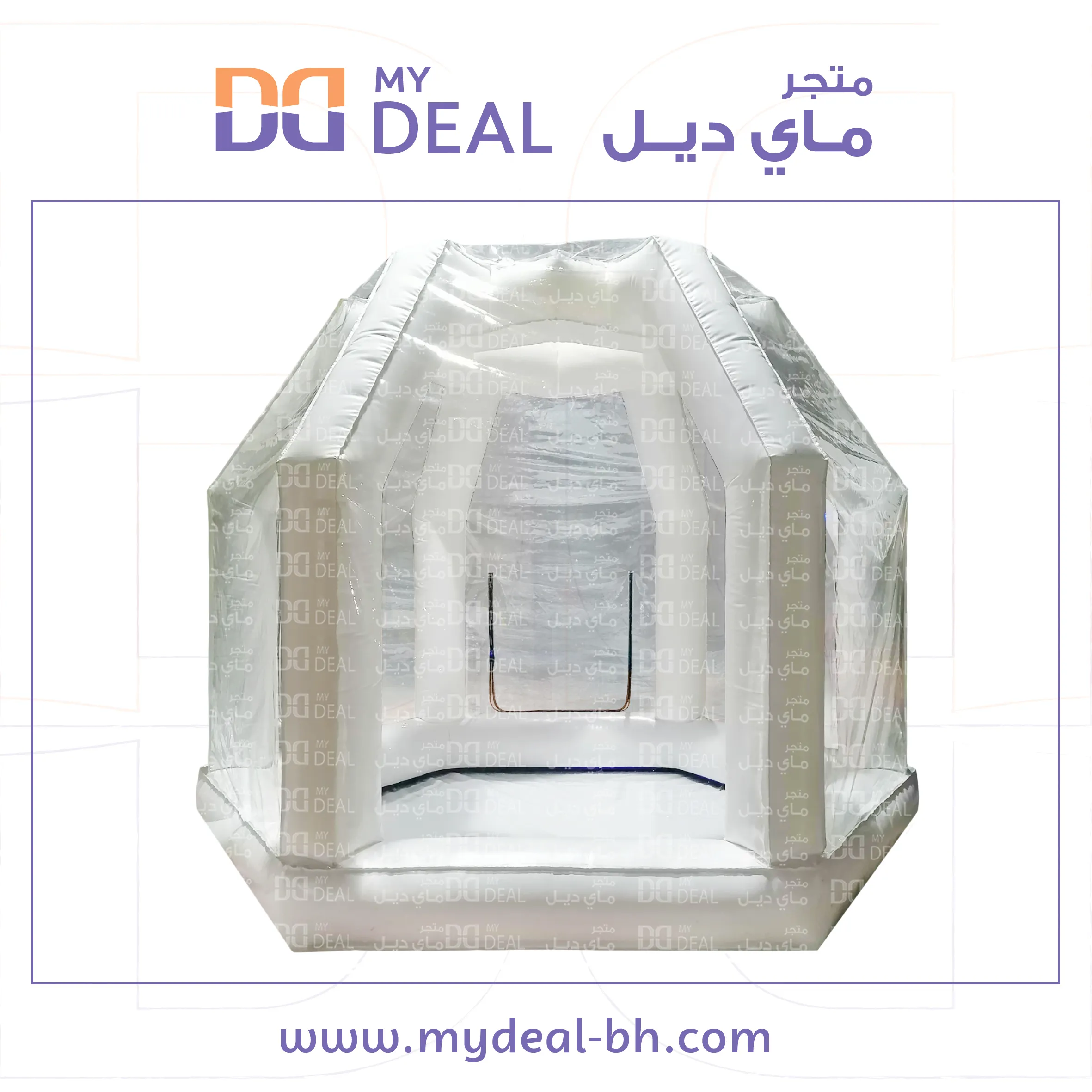 خيمة هوائية طول ٤ متر عرض  ٤ متر ارتفاع ٣ متر