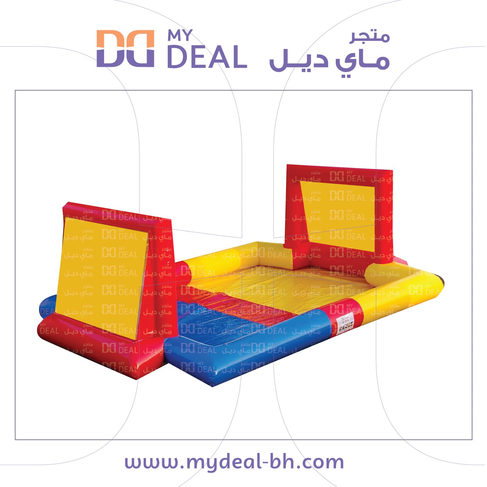 ايجار ملعب صابوني طول 6 متر عرض 4 متر
