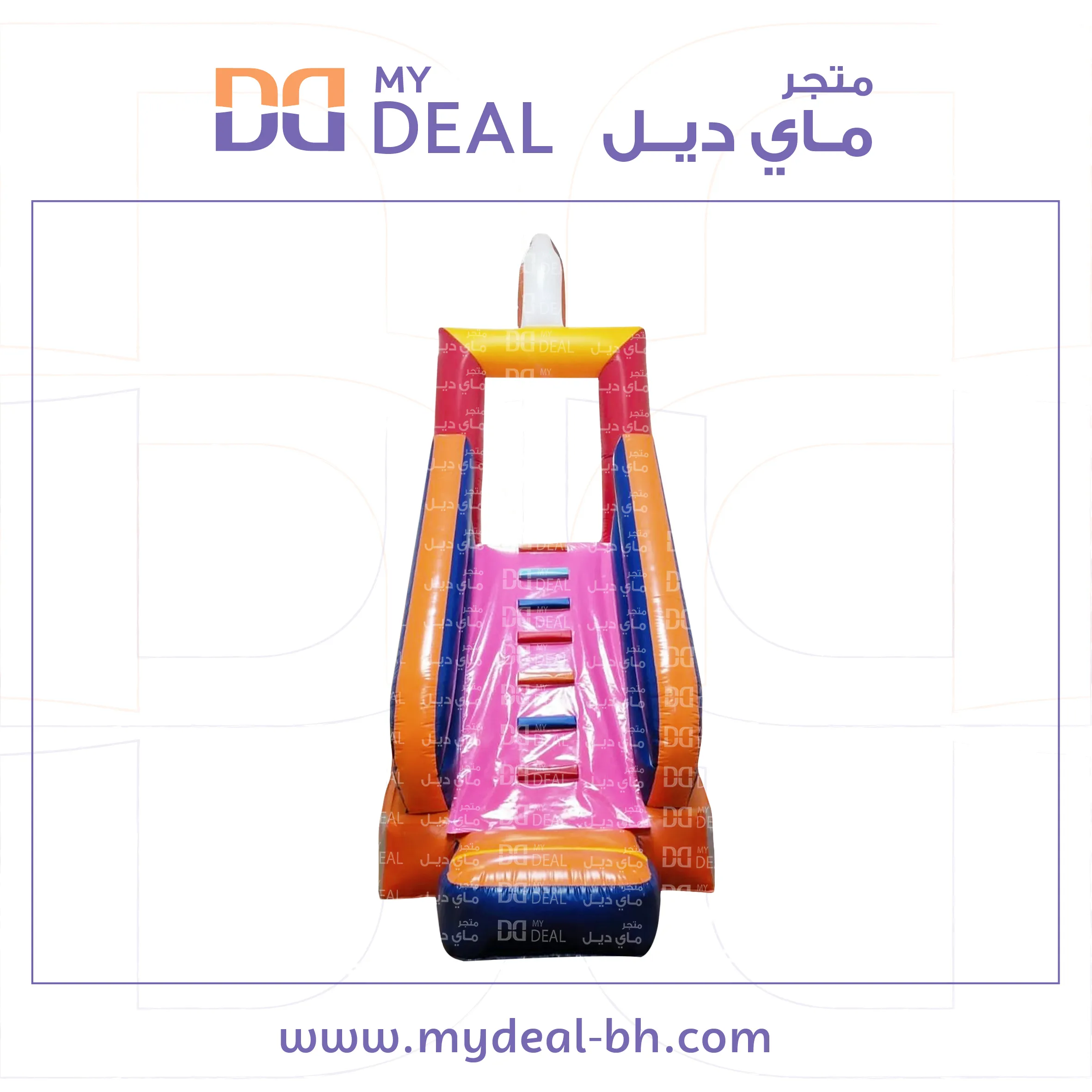 زحليقة مع مسبح مائي شخصية باتمان وسلم طول 6.90×2.10×5 متر