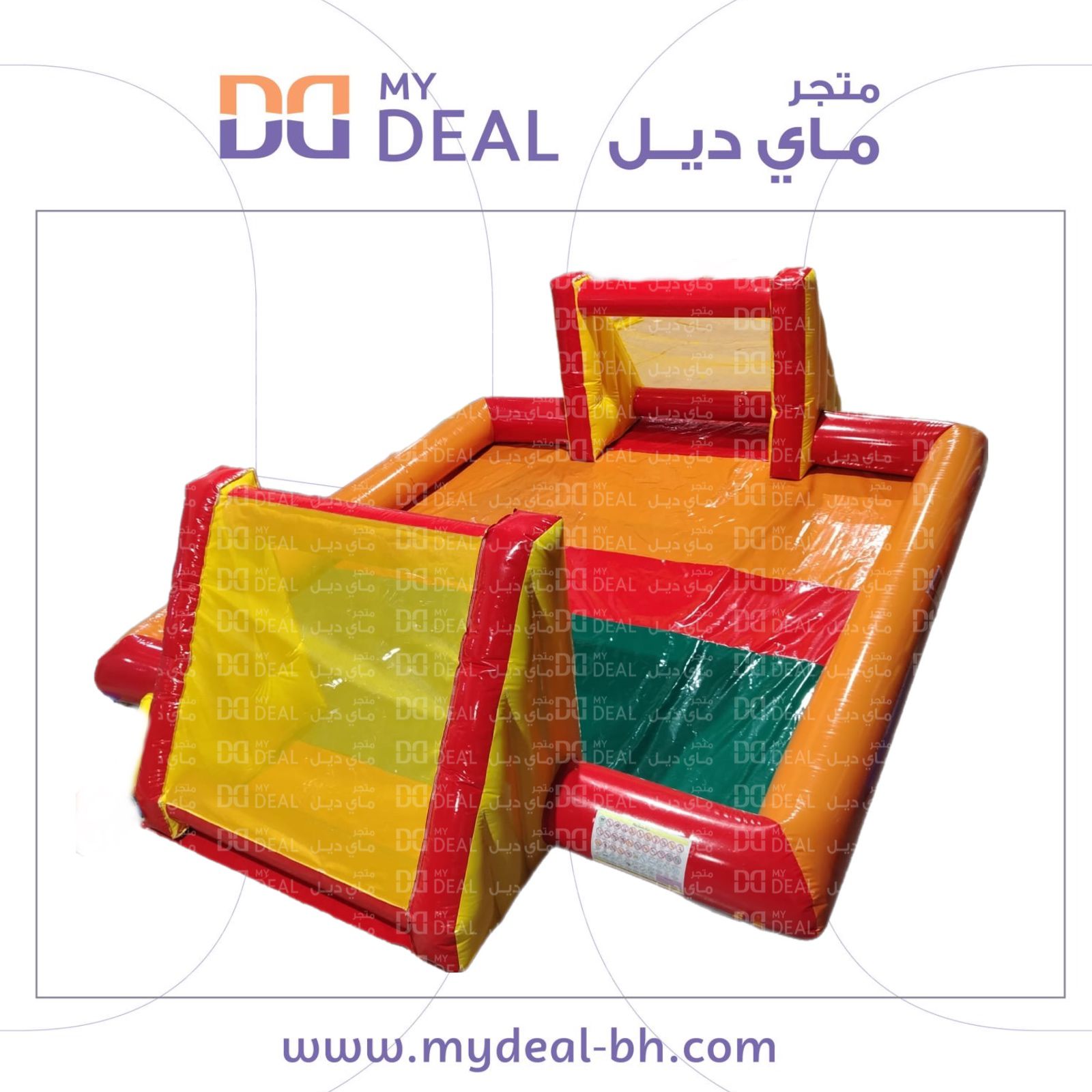 ملعب صابوني مقاس 7 × 5 متر – لعبة مائية ترفيهية للحفلات والفعاليات
