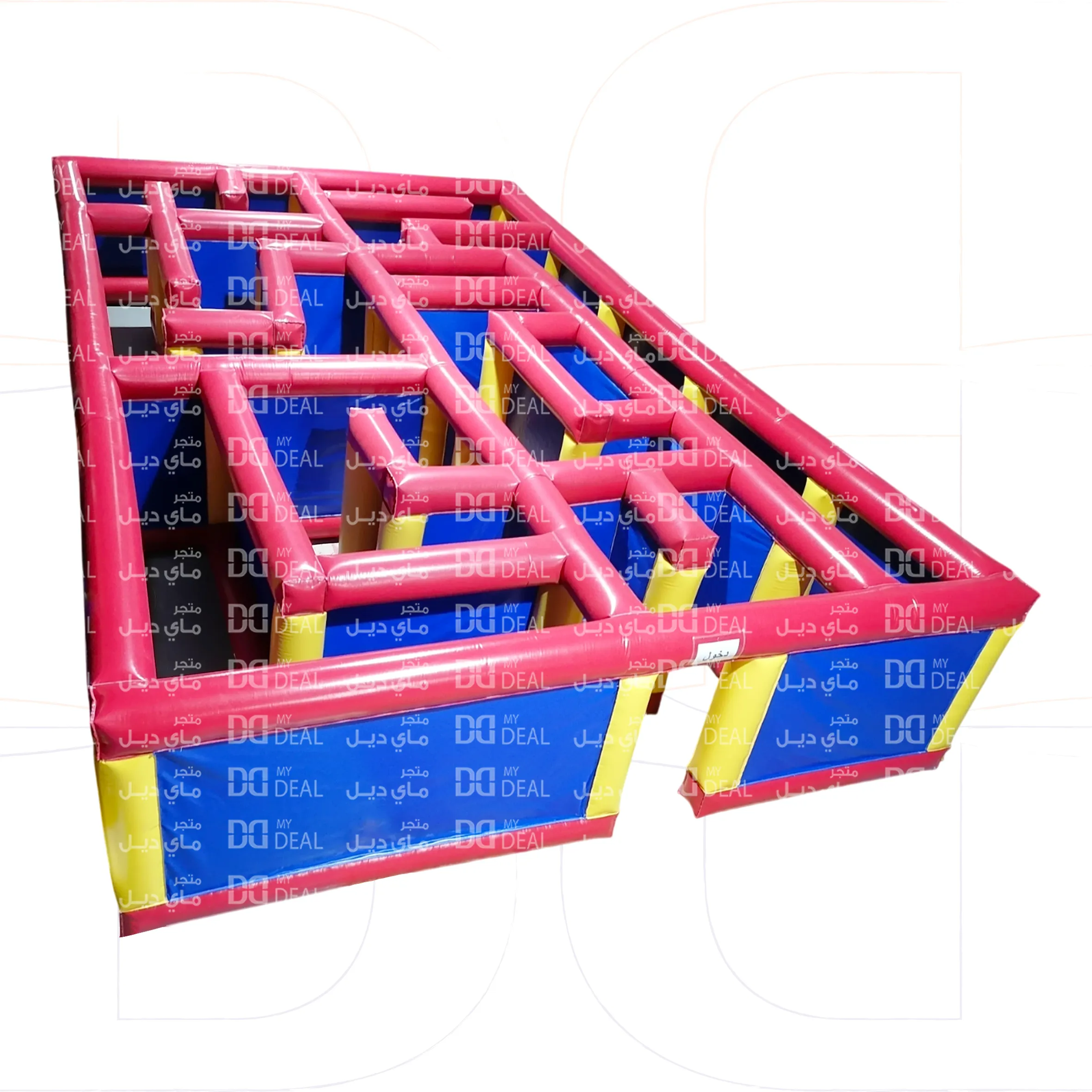 متاهات الحصن 10 * 6 * 2 متر مع شبك حماية