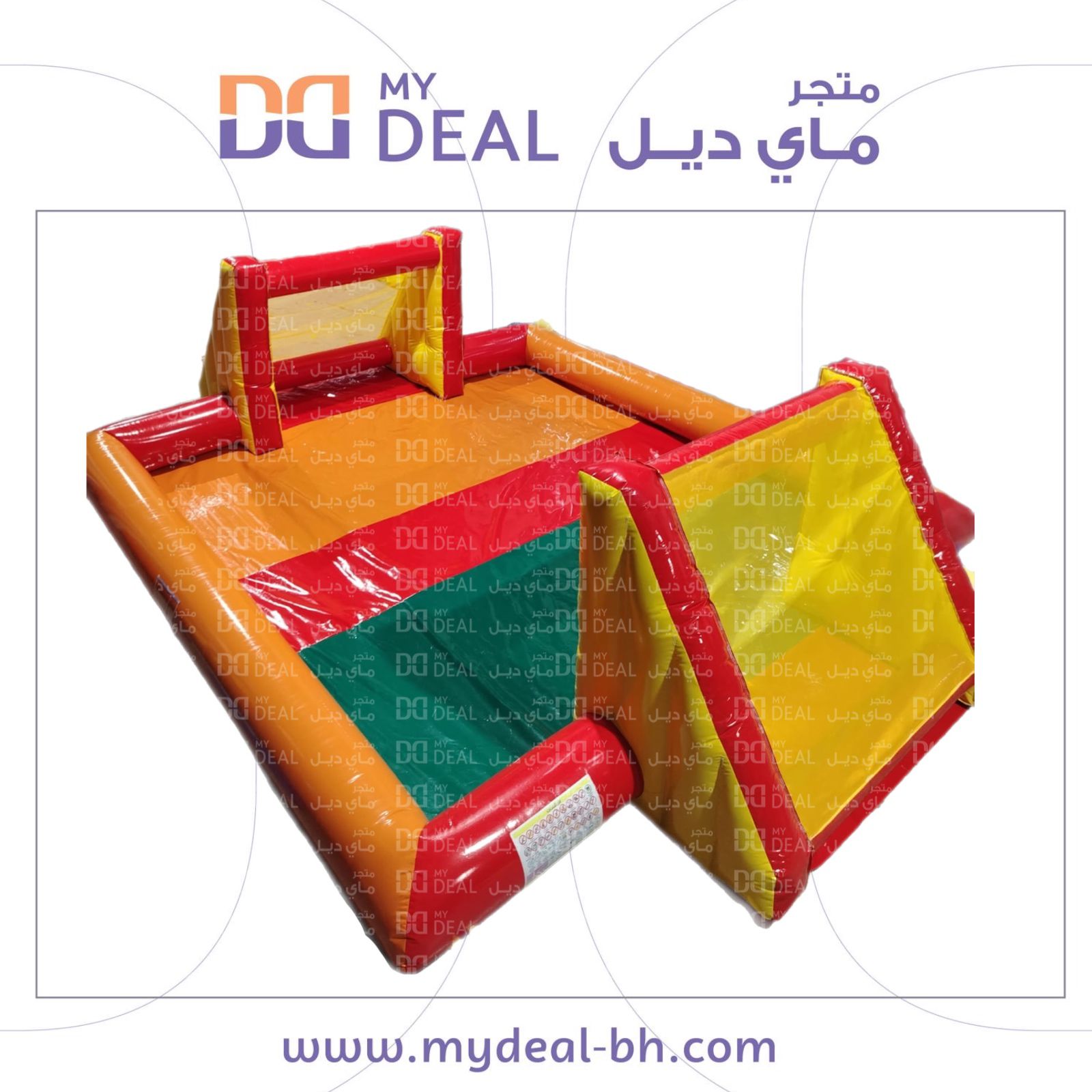 ملعب صابوني مقاس 7 × 5 متر – لعبة مائية ترفيهية للحفلات والفعاليات