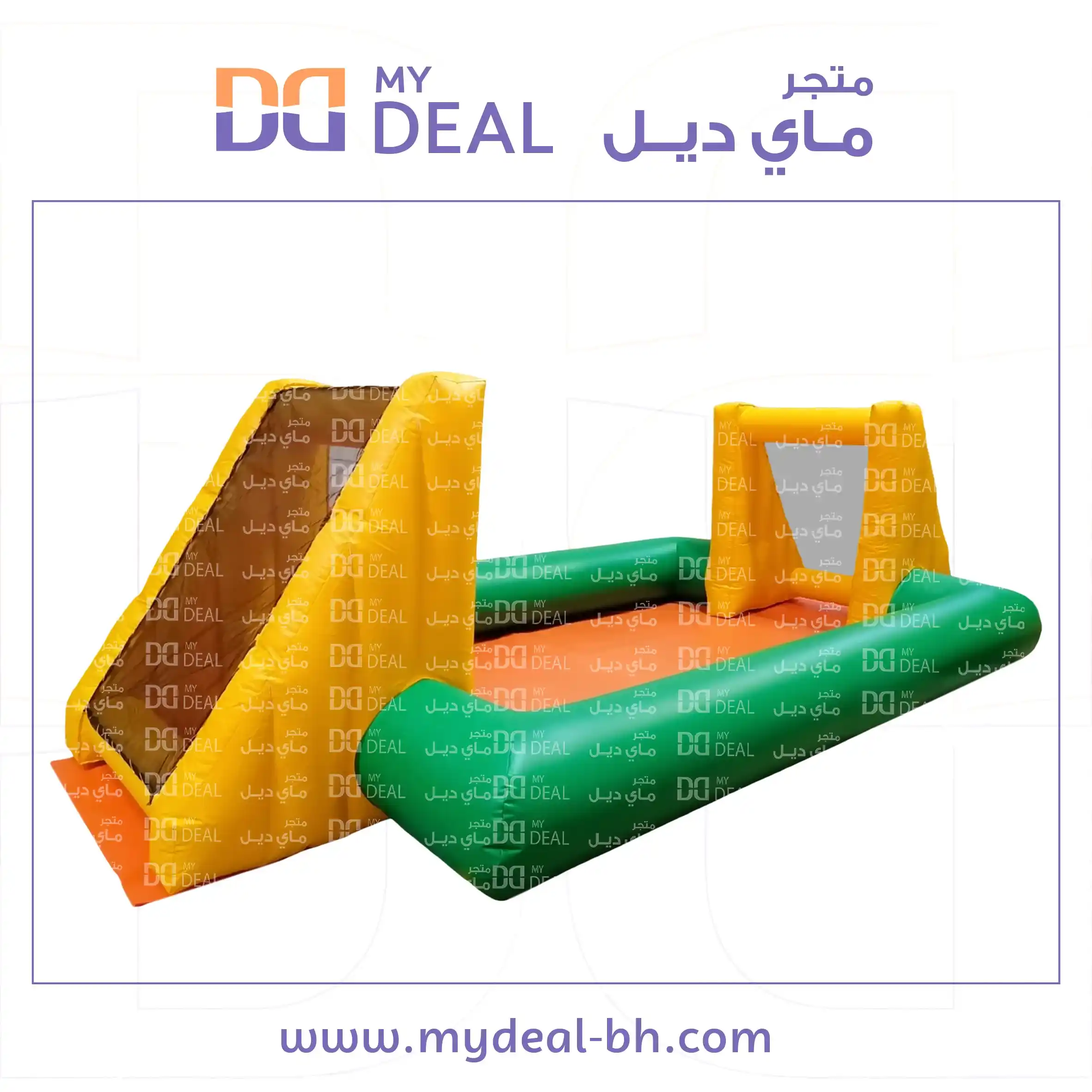 ملعب صابوني الطول ٦ متر العرض ٣ متر
