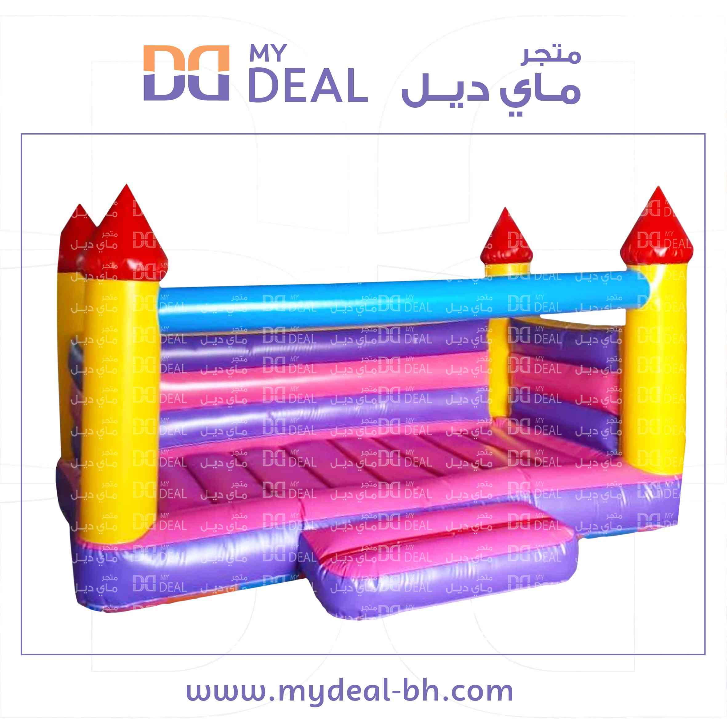 نطيطة هوائية مع درج 4*5 متر