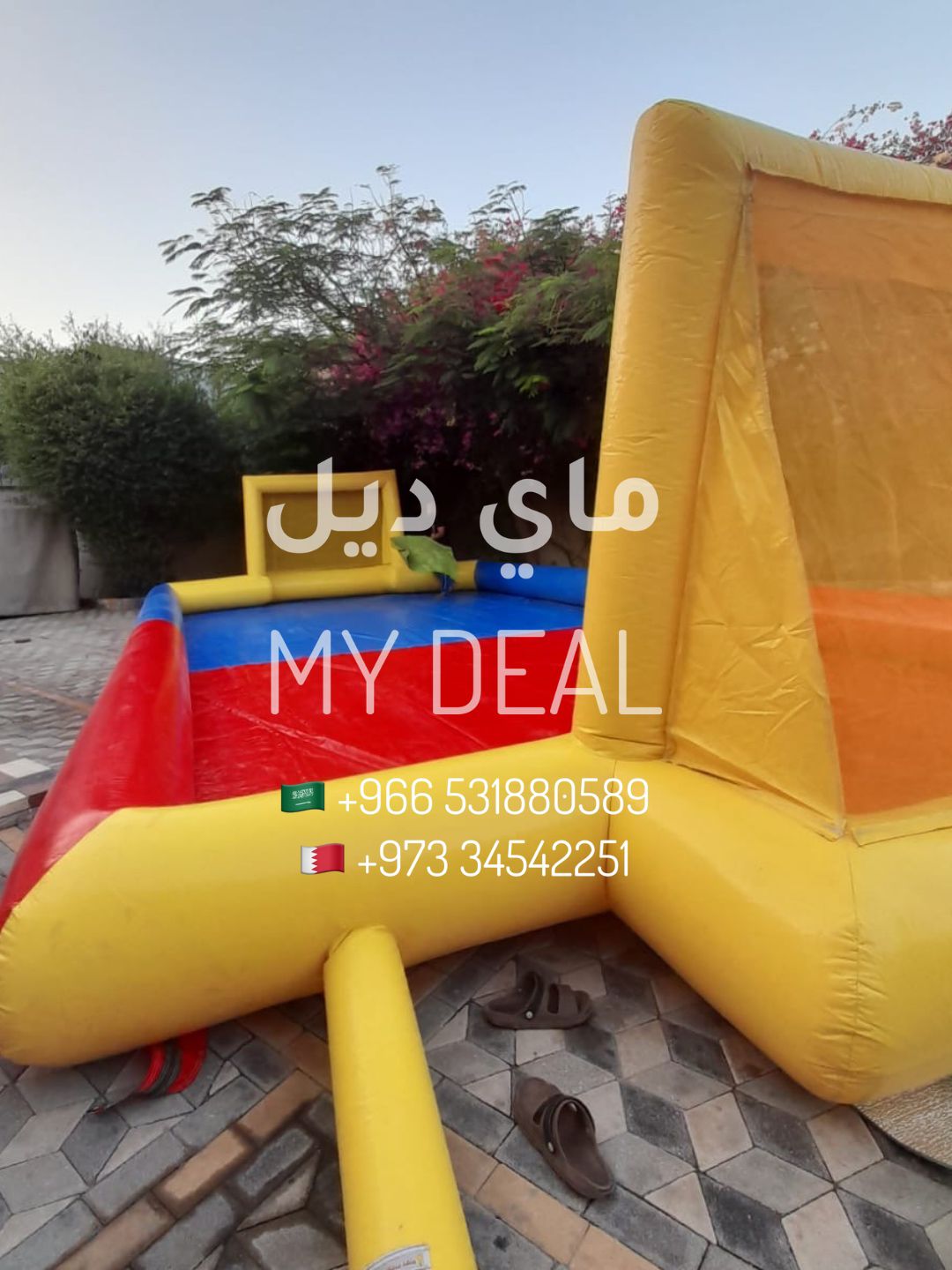 إيجار ملعب صابوني 12 في 6 متر 