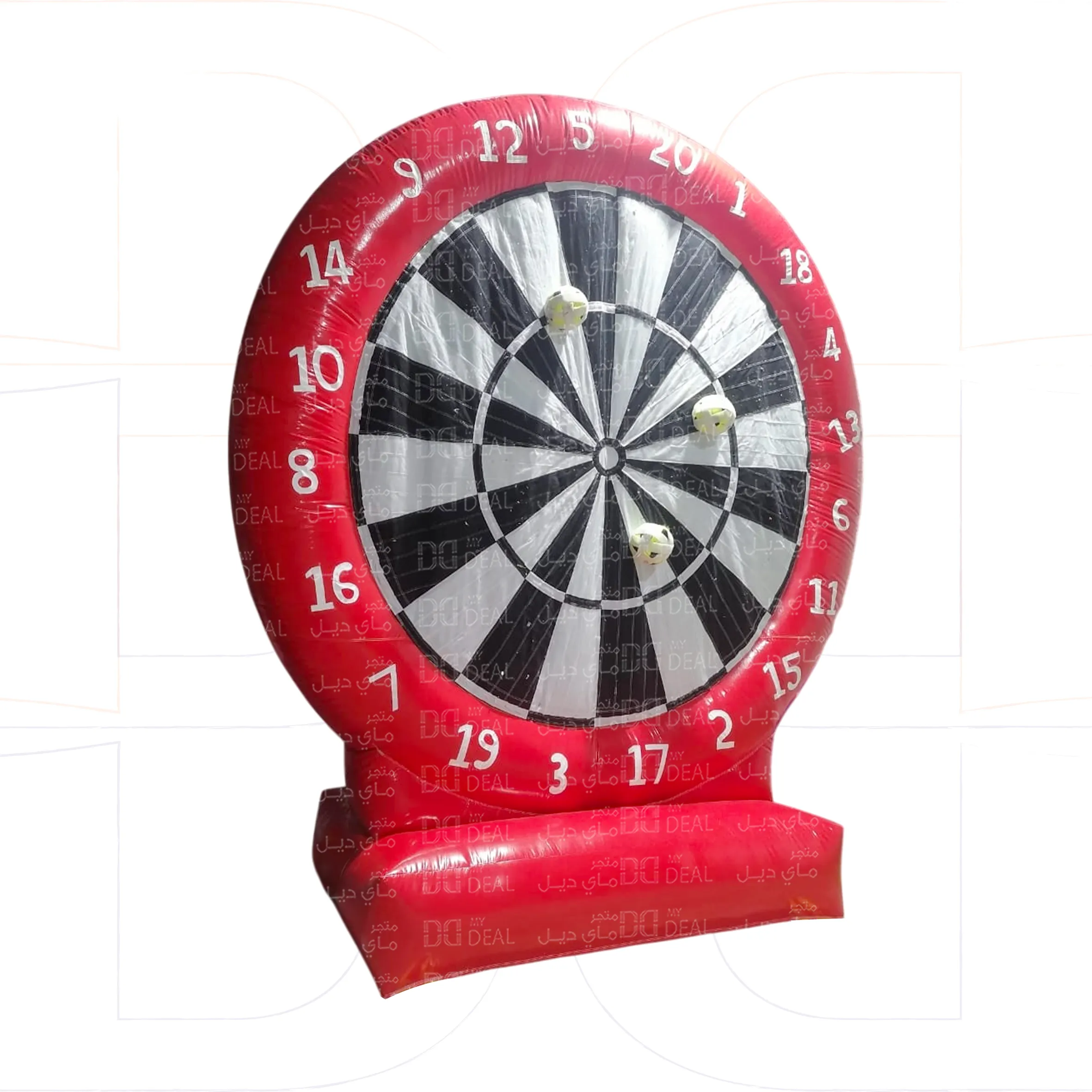 لعبة كرات اللاصقة 4*4 متر