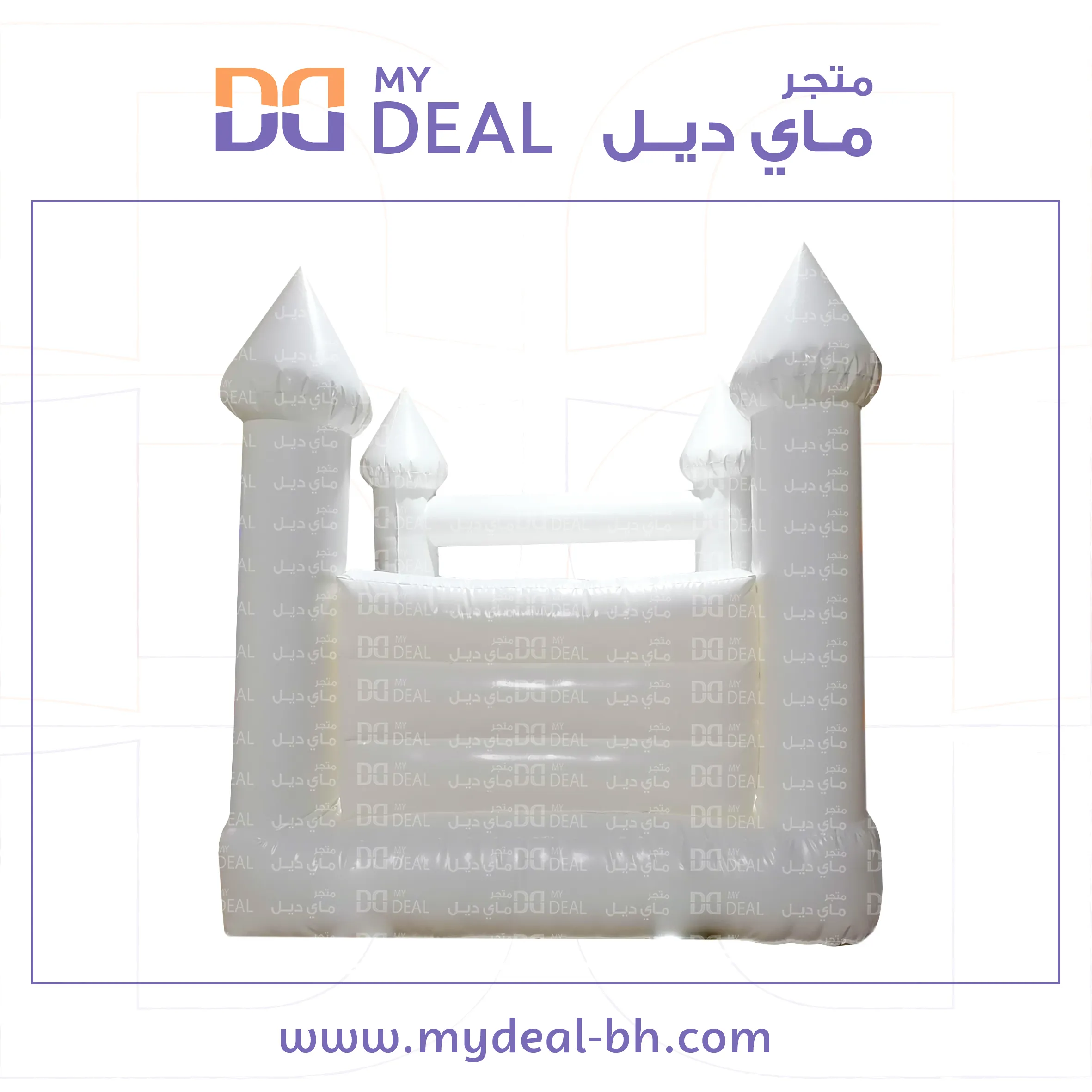 نطيطة هوائية مع درج 3.50*3 متر 