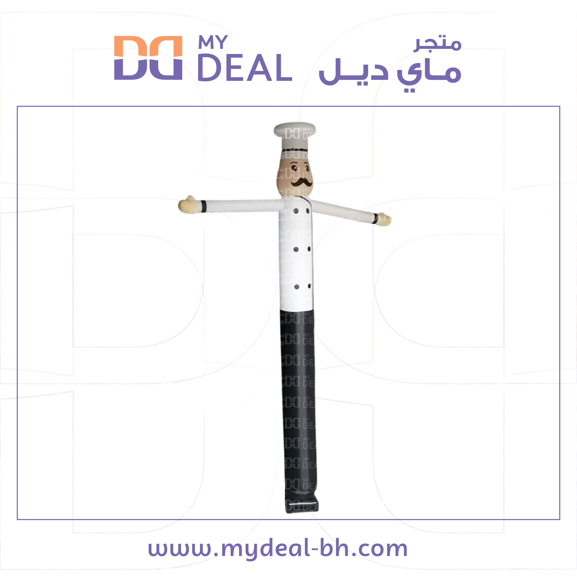 راقص هوائي على شكل الشيف ارتفاعها ٥ متر