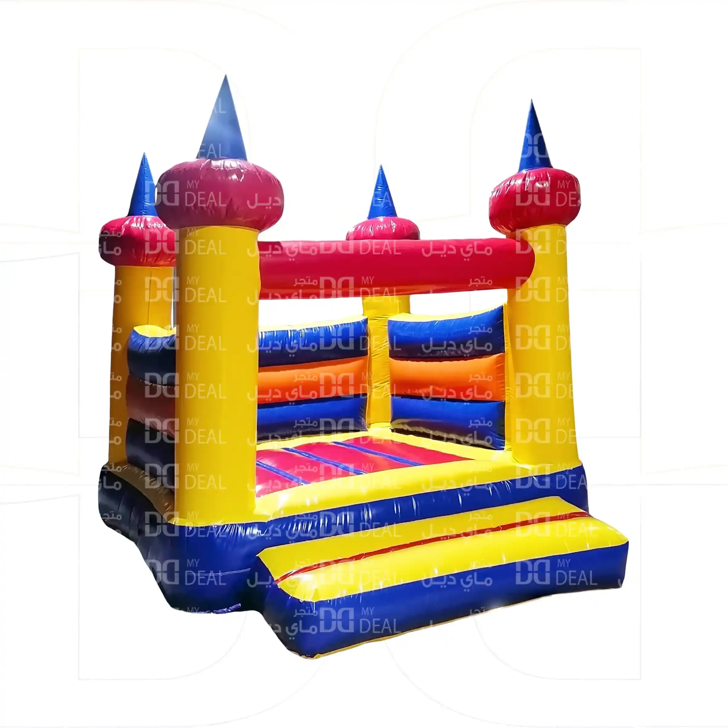 نطيطة هوائية مع درج كبير 3.5*3 متر