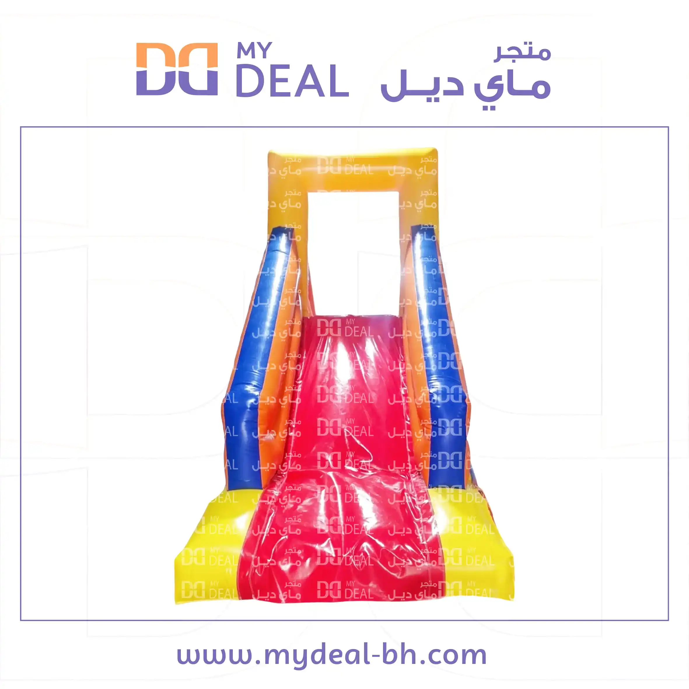 زحليقة هوائية طول 5.70 متر عرض2.10 متر 4 متر مع سلم