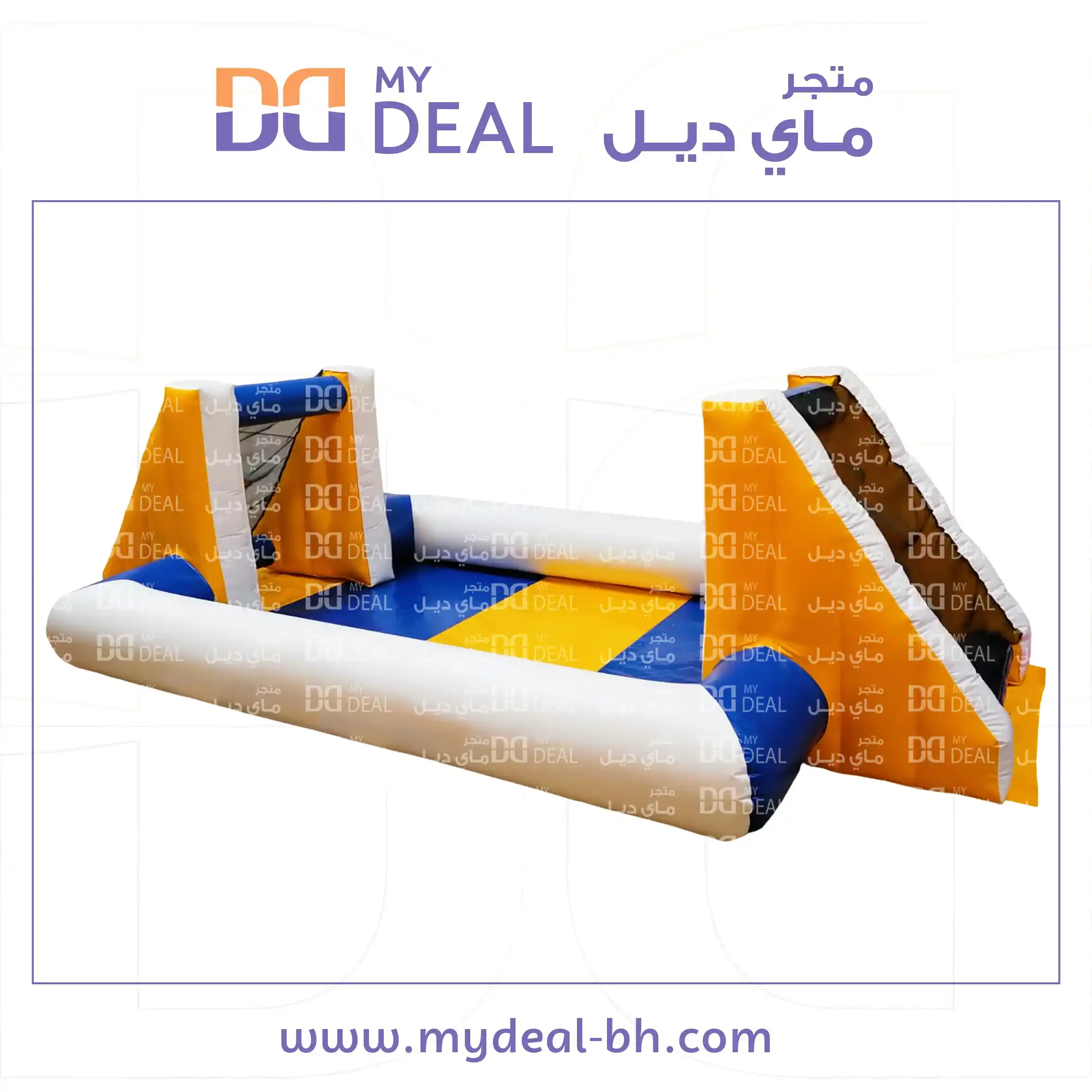 ملعب صابوني الطول ٦ متر العرض ٣ متر