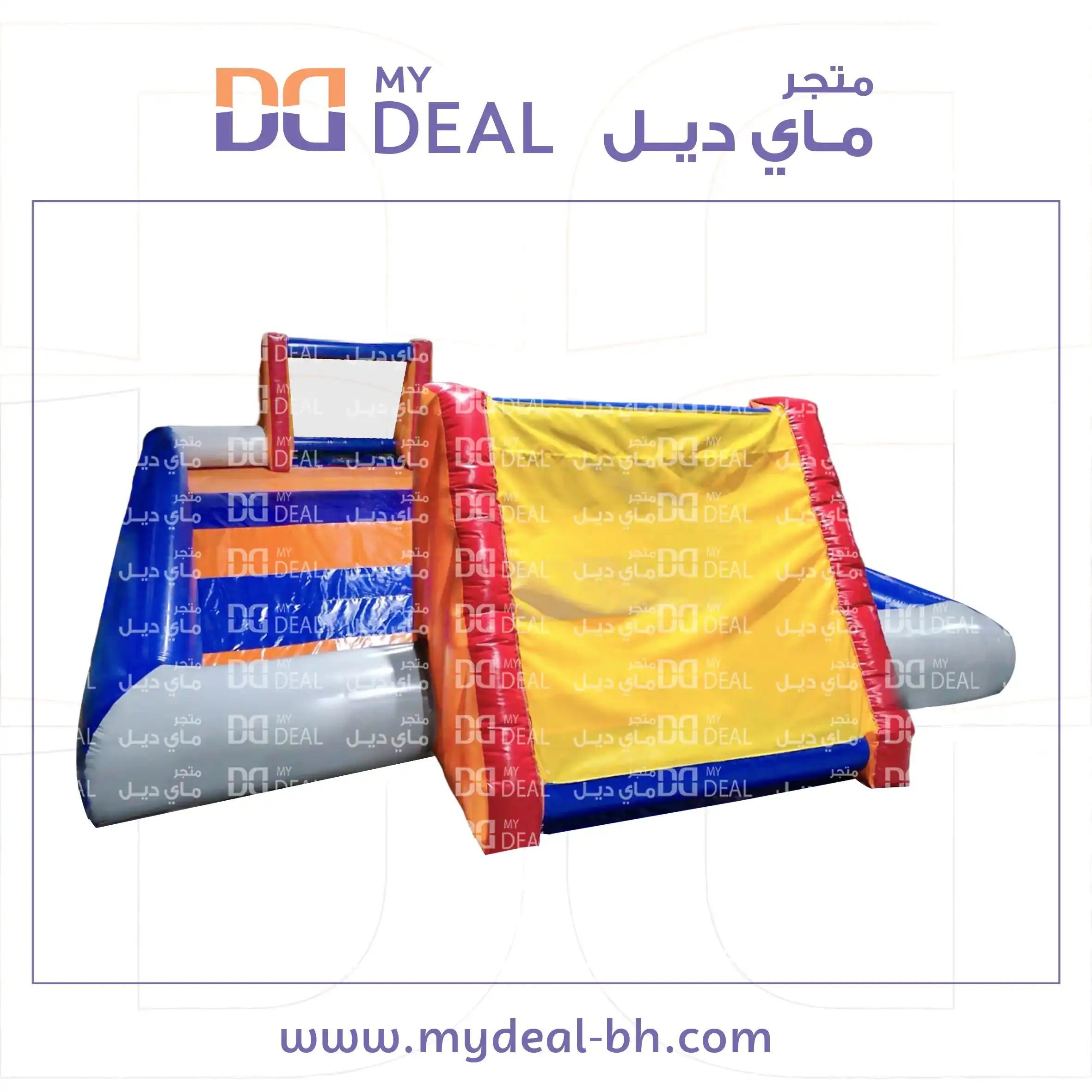 ملعب صابوني طول 12 متر في عرض 6 متر