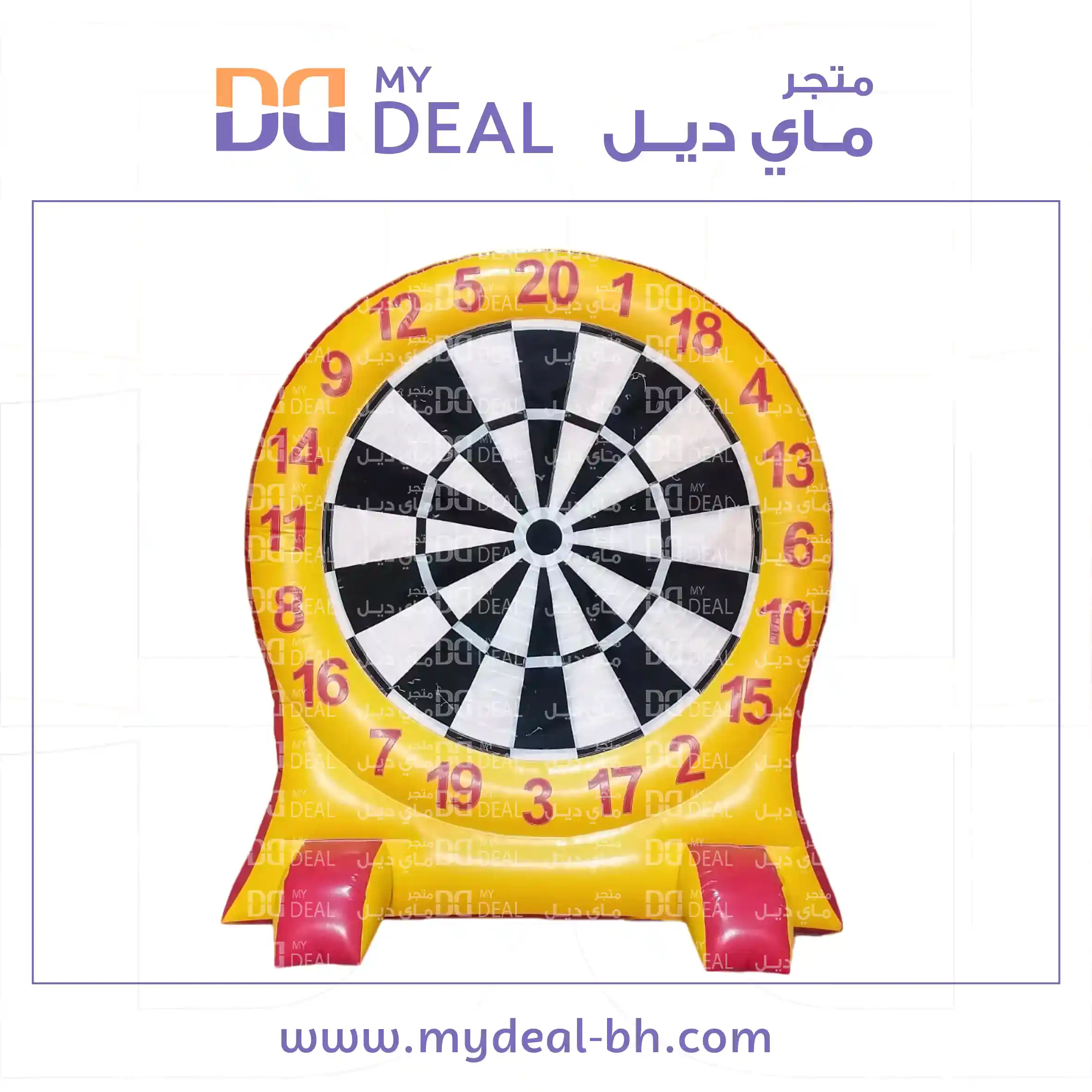 لعبة كرات اللاصقة مع كور ٤ متر  × ٤ متر