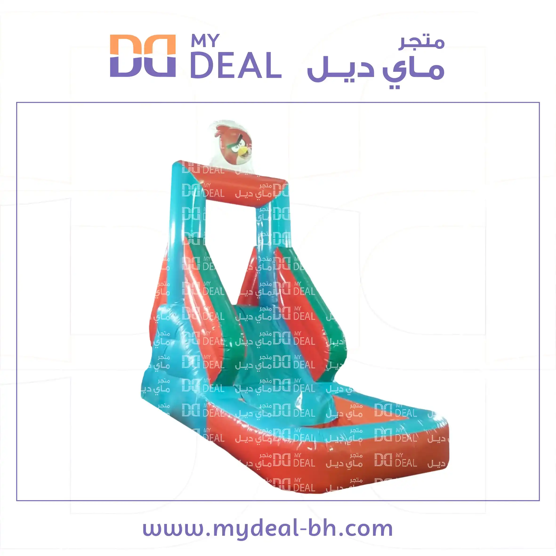زحليقة مع سلم وحوض ودرج طول ٥.٤٠ متر عرض ٢.١٠ متر ارتفاع ٣ متر