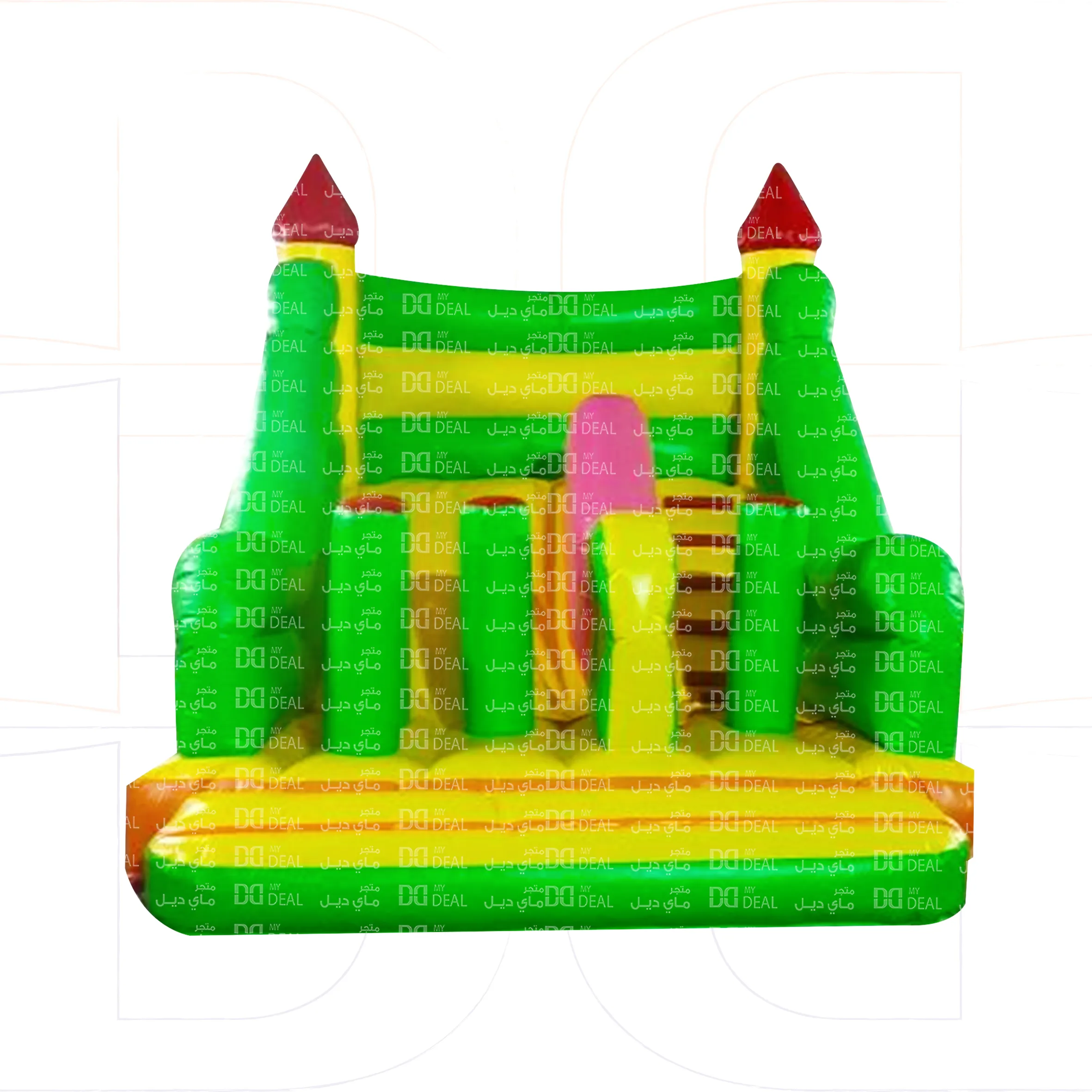 زحليقة مع سلم وبوكسنج ونفق متاهة واعمدة 4.50×3.60×3.50 متر
