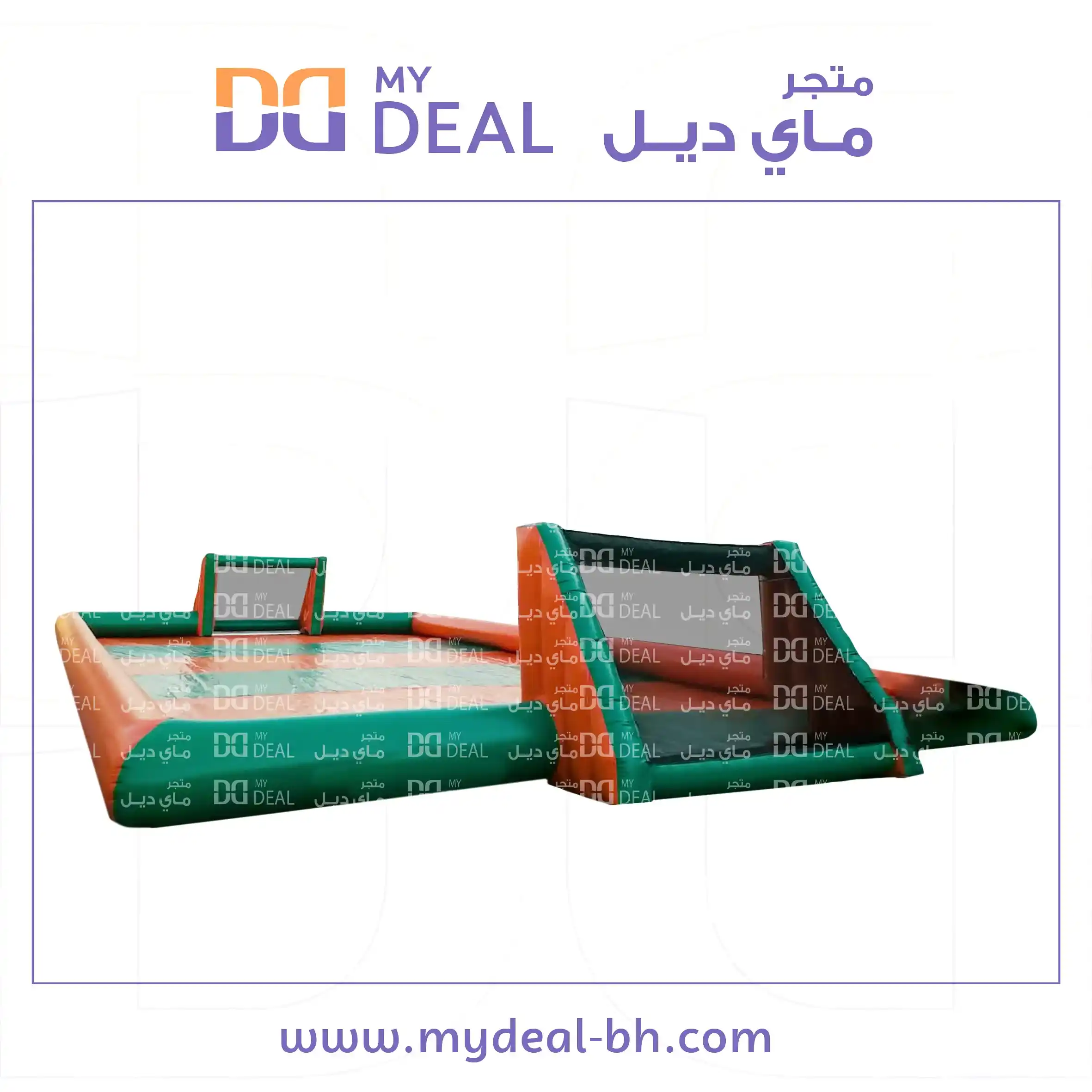 ملعب صابوني هوائي ٢٢ متر في ١١ متر