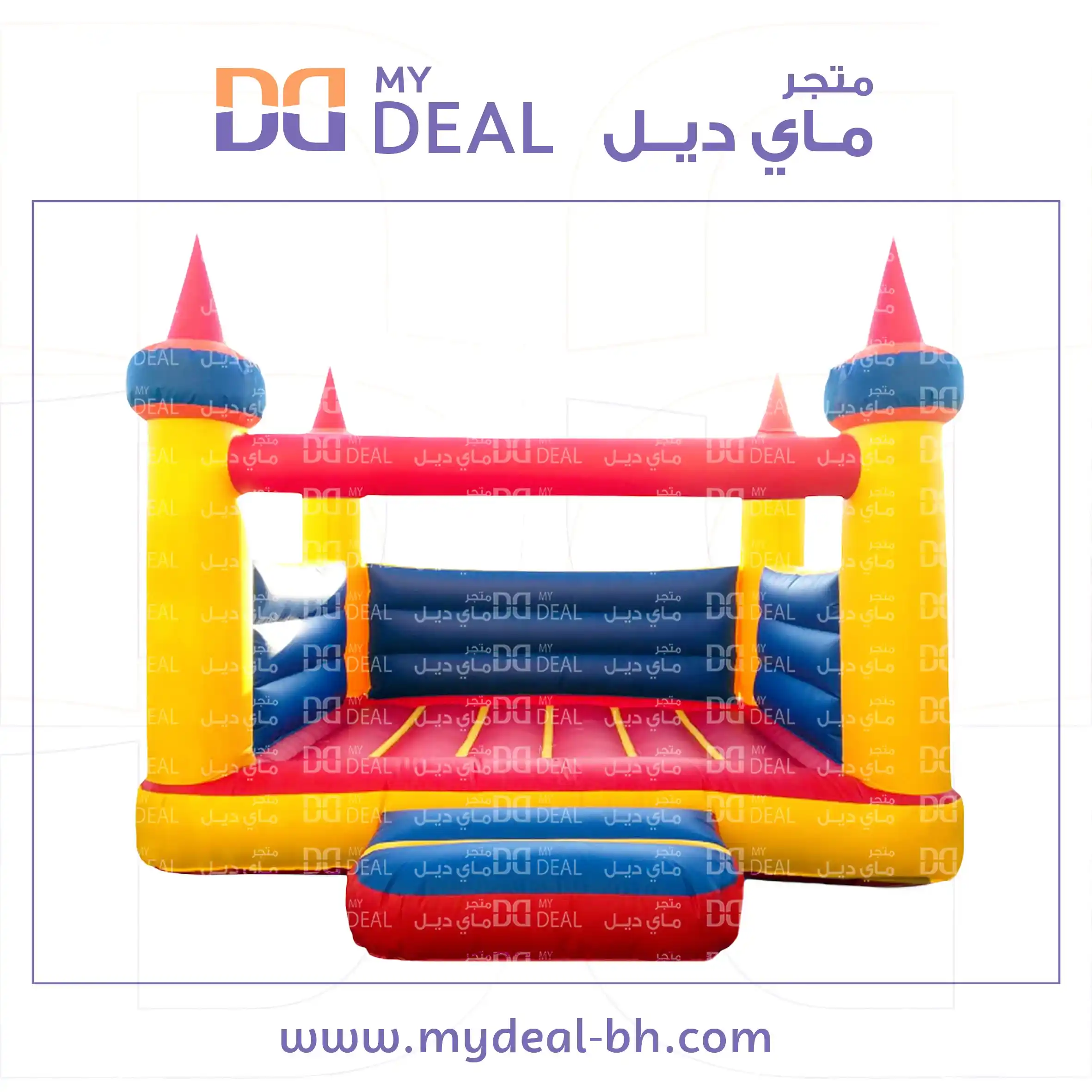 نطيطة هوائية مع درج 4*4 متر