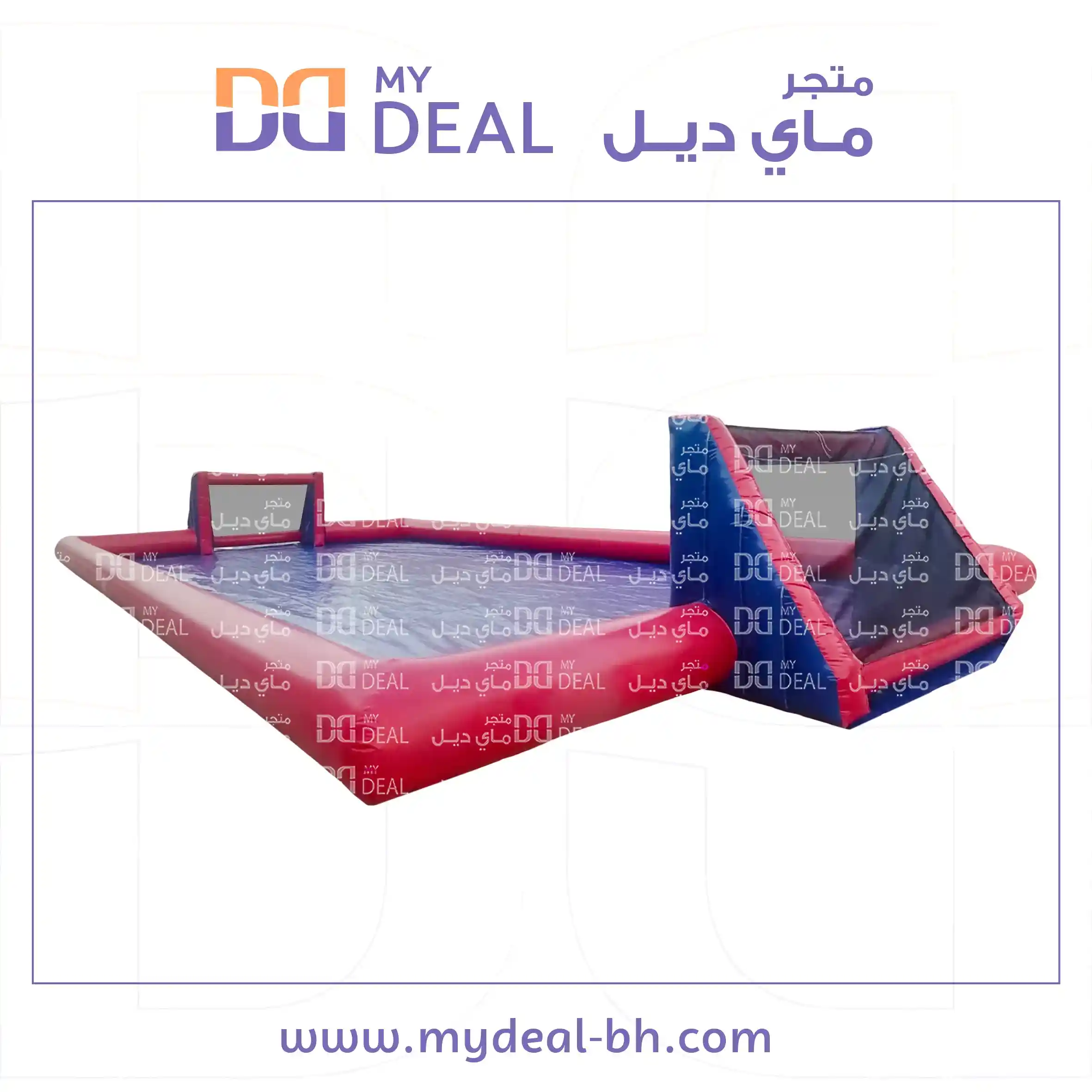 ملعب صابوني مع أقوال الطول ٢٠ متر العرض ١٠ متر