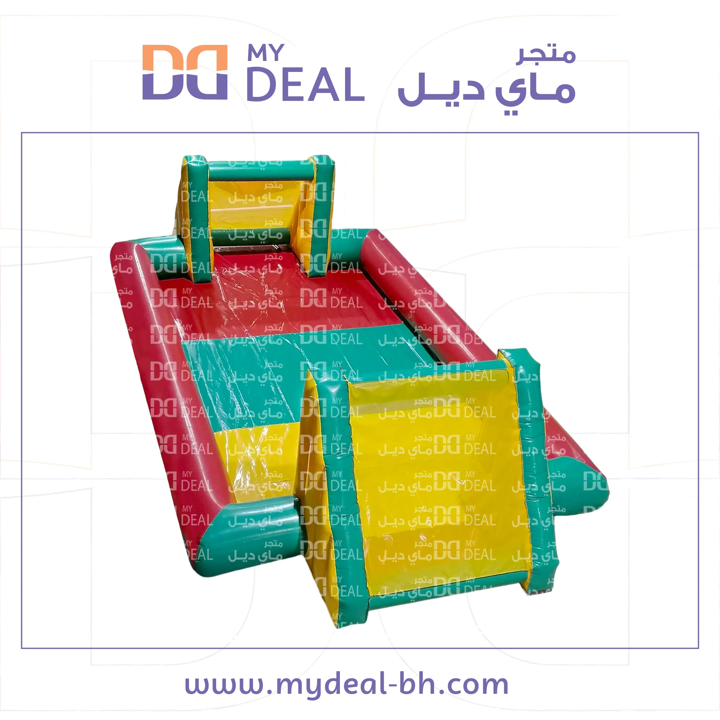 ملعب صابوني 8 * 4 متر ملون 