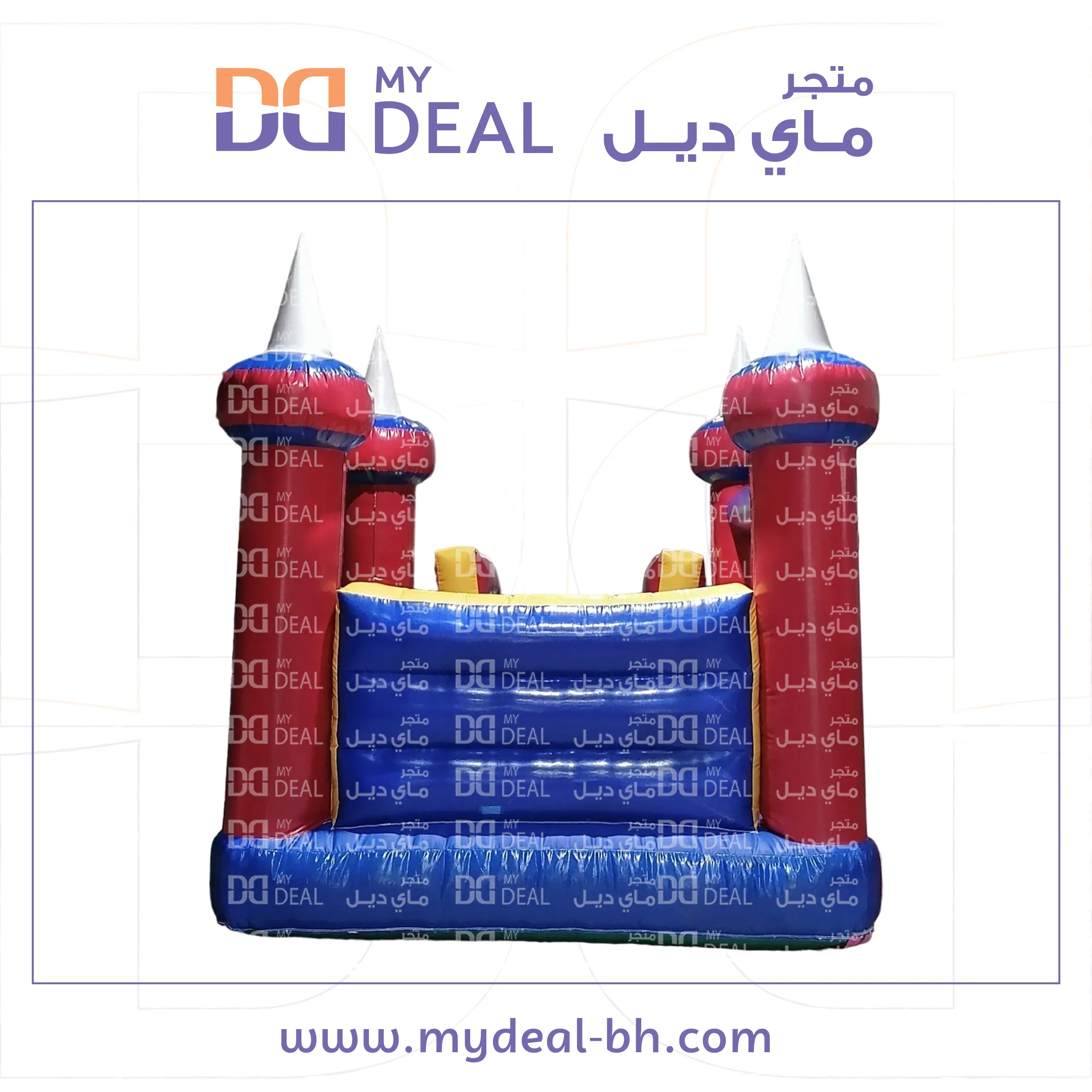 بيت هزاز نطيطة و زحليقة مع سلم جانبى و درج 5.50*3.50 متر