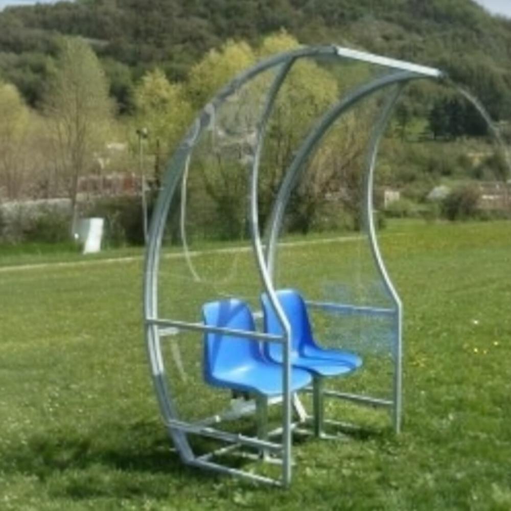 Football bench 2 seats