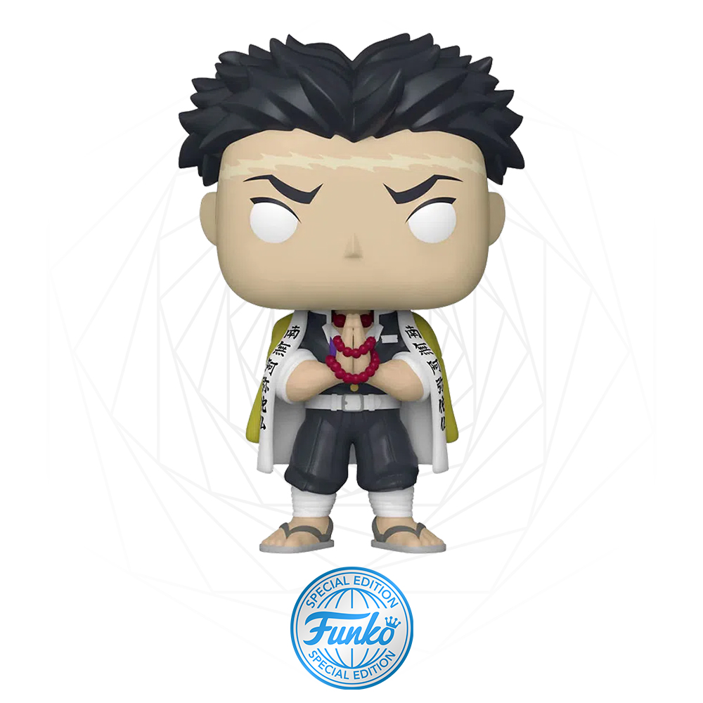 فنكو بوب! أنيميشن - قاتل الشياطين - #1091 جيومي هيميجيما [Special Edition] - Funko POP! Animation - Demon Slayer - #1091 Gyomei Himejima [Special Edition]