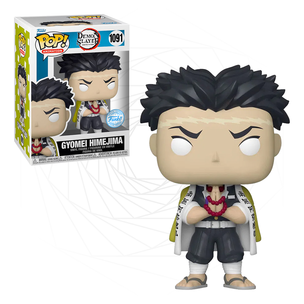 فنكو بوب! أنيميشن - قاتل الشياطين - #1091 جيومي هيميجيما [Special Edition] - Funko POP! Animation - Demon Slayer - #1091 Gyomei Himejima [Special Edition]