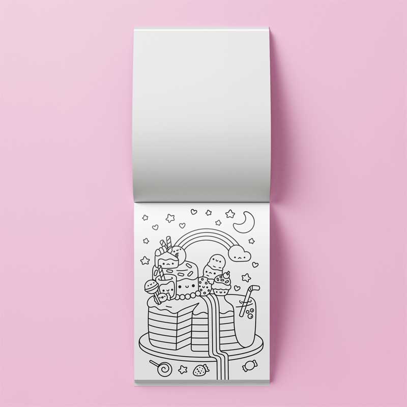  Kaleidoscope Colouring Kawaii Sweetlings Kit 