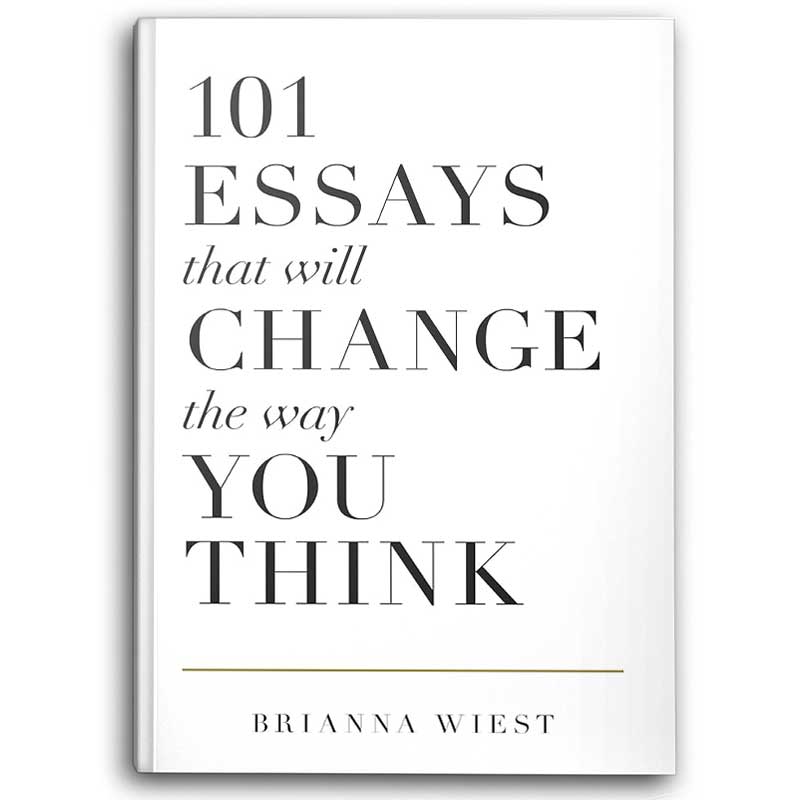  101 Essays That Will Change The Way You Think 
