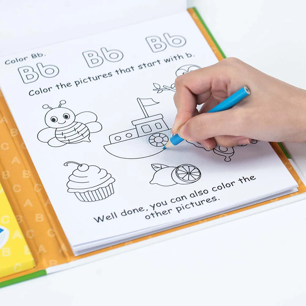  Super Pen Coloring Book Alphabet 