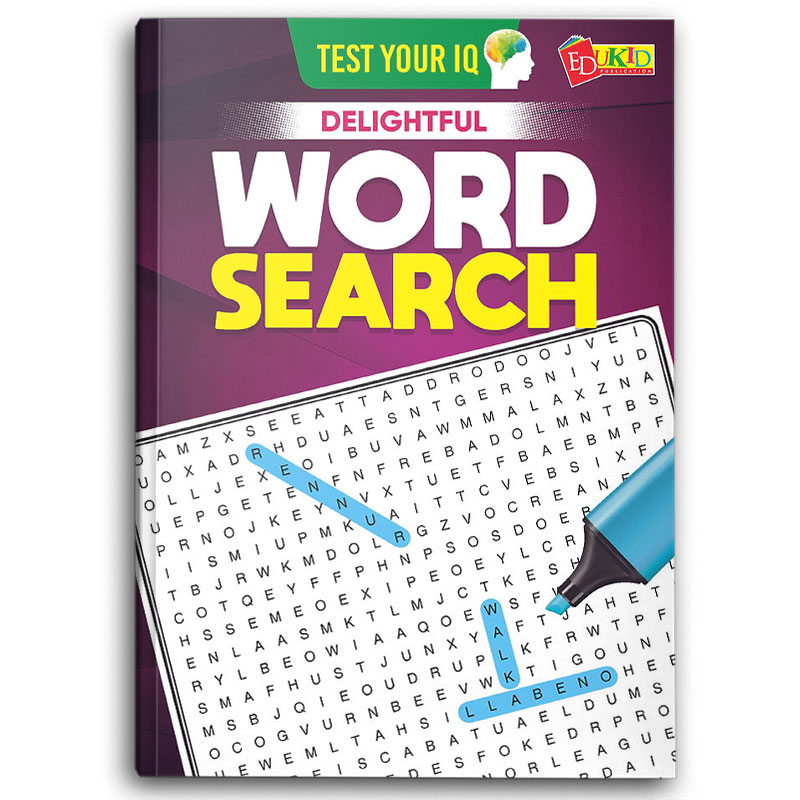  Test Your IQ Word Search-Delightful 
