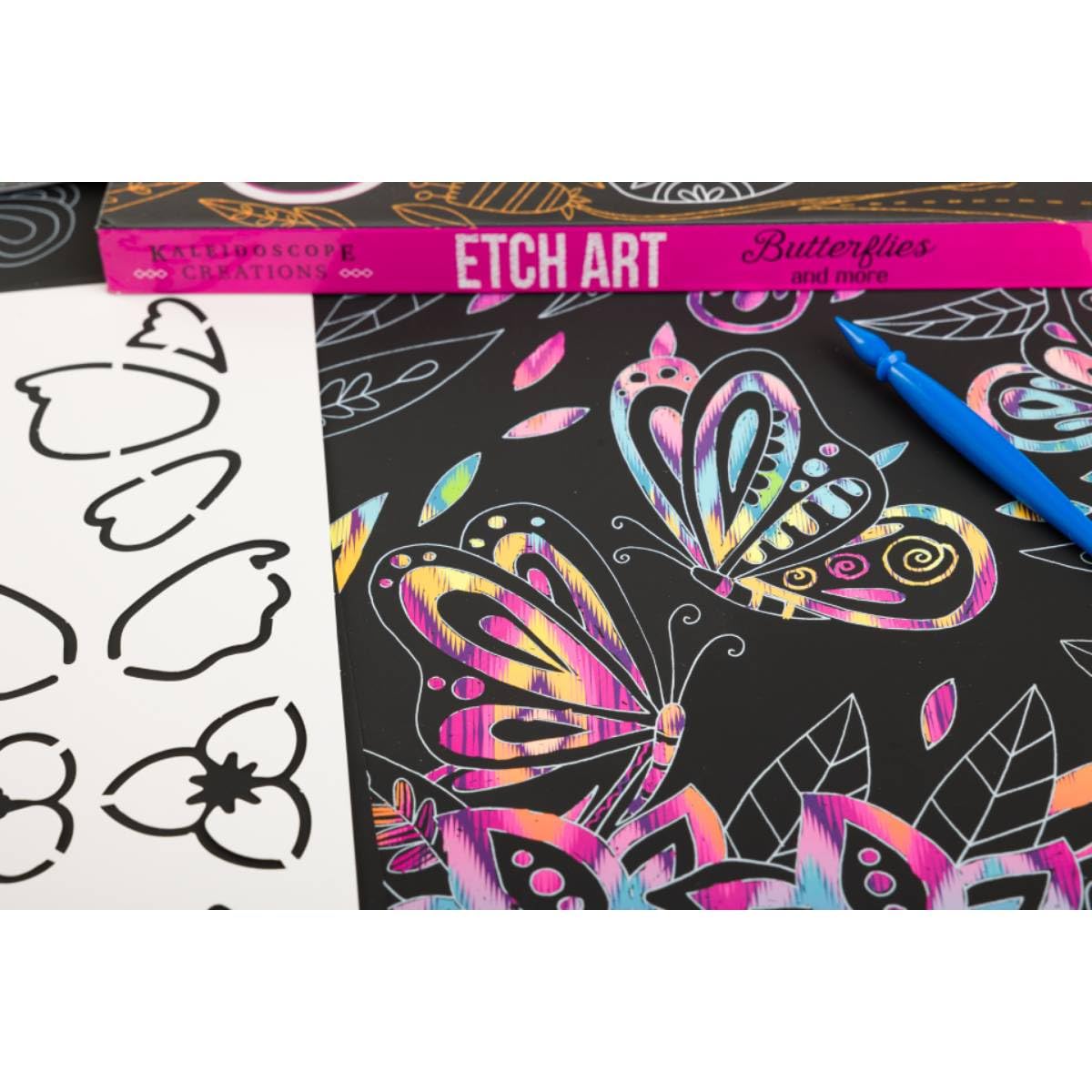  Kaleidoscope Etch Art Creations  Butterflies & More 