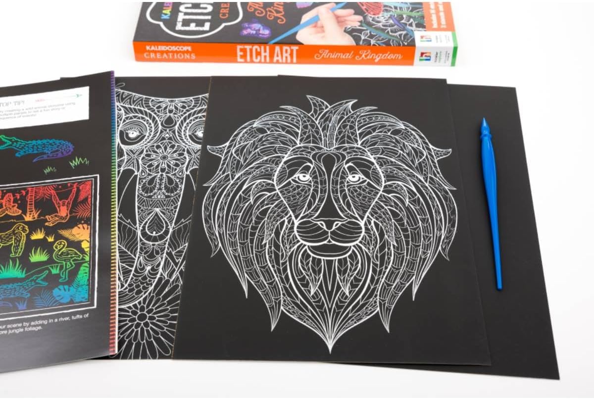  Kaleidoscope Etch Art Creations Animal Kingdom  