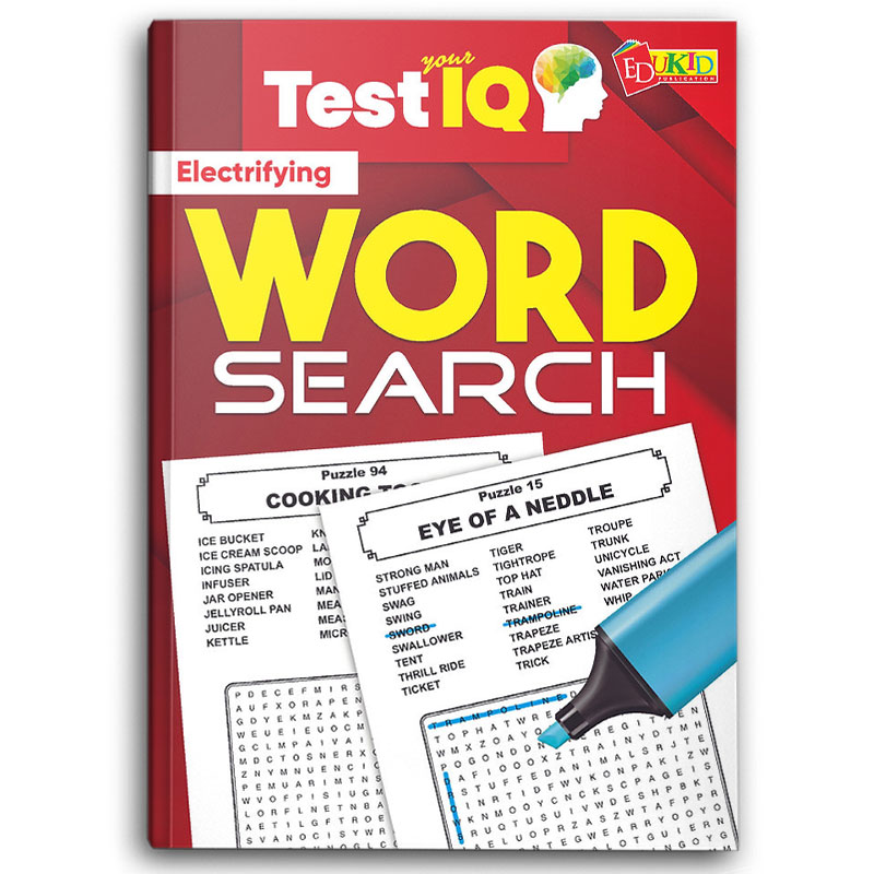  Test Your IQ Word Search-Electrifying 