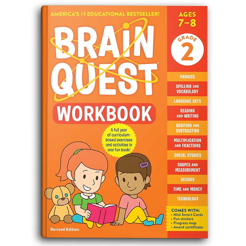  Brain Quest Workbook: 2nd Grade Revised Edition 