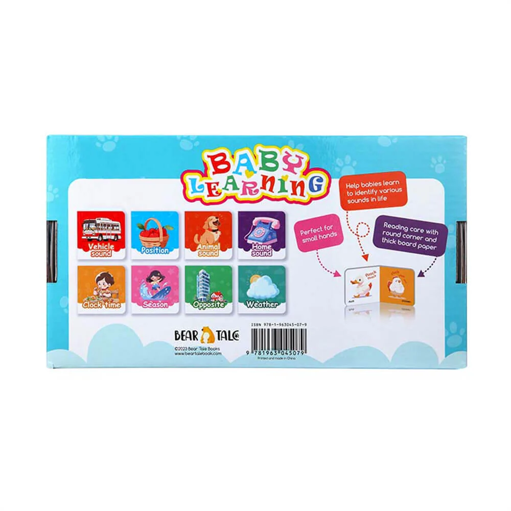  Baby Learing Board Book Set (8 Board Books) 
