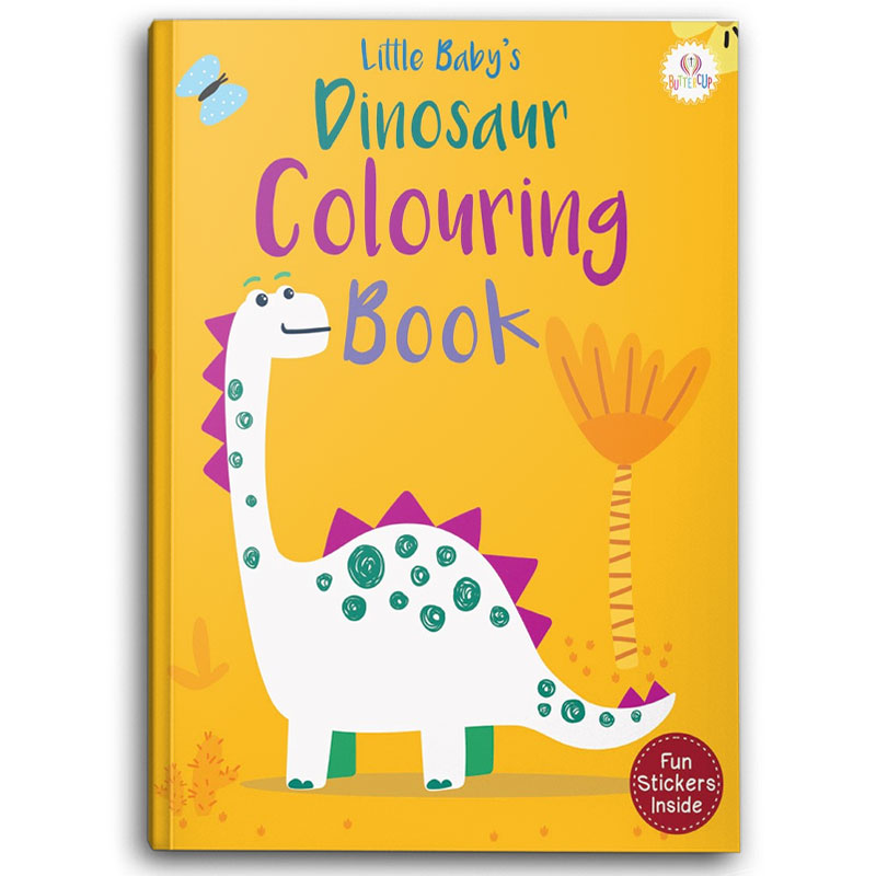  Little Baby’s Dinosaur Colouring Book 