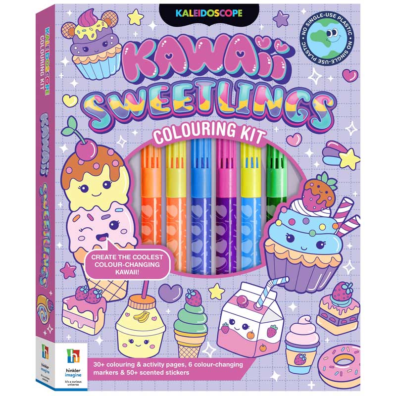 Kaleidoscope Colouring Kawaii Sweetlings Kit 