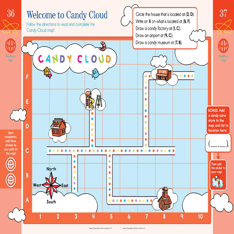  Summer Brain Quest: Between Grades 1 & 2 