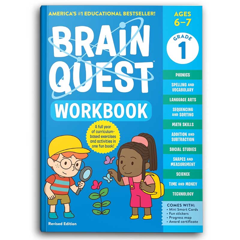  Brain Quest Workbook: 1st Grade Revised Edition 