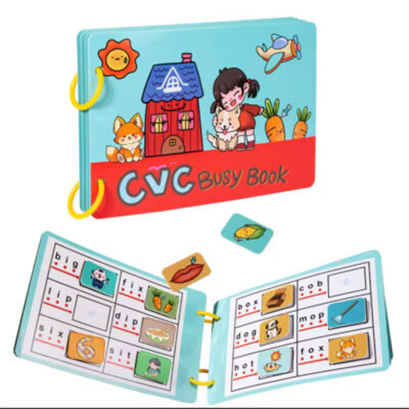  CVC Words Busy Book 