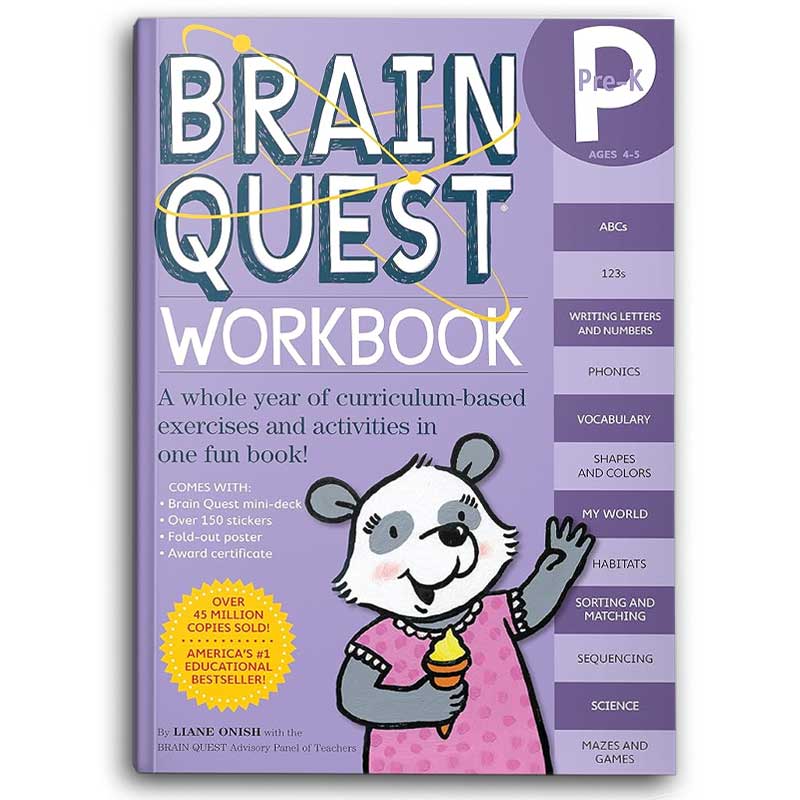  Brain Quest Workbook: Pre-K 