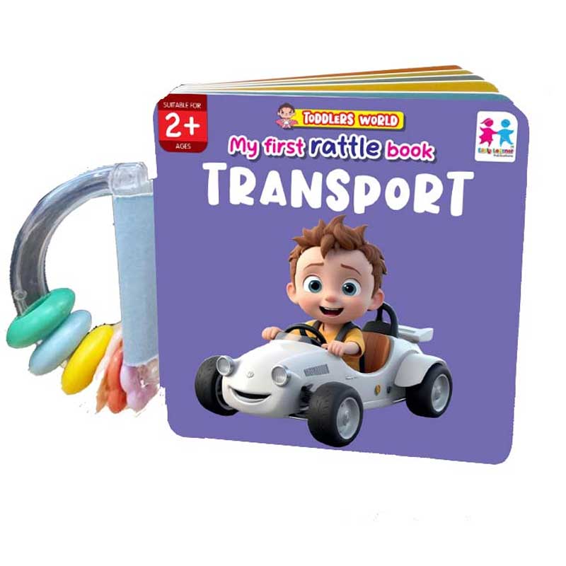  My First Rattle Book Transport 