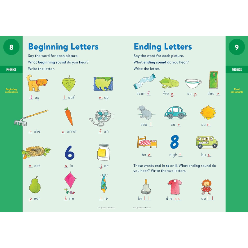  Brain Quest Workbook: 2nd Grade Revised Edition 